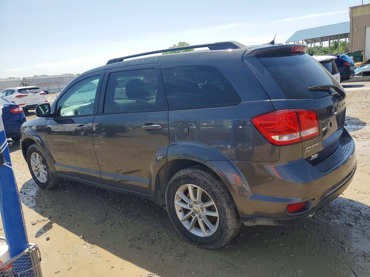 2016 Dodge Journey Sxt Gray vin: 3C4PDDBG0GT100908