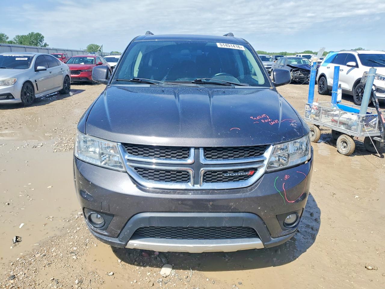 2016 Dodge Journey Sxt Gray vin: 3C4PDDBG0GT100908