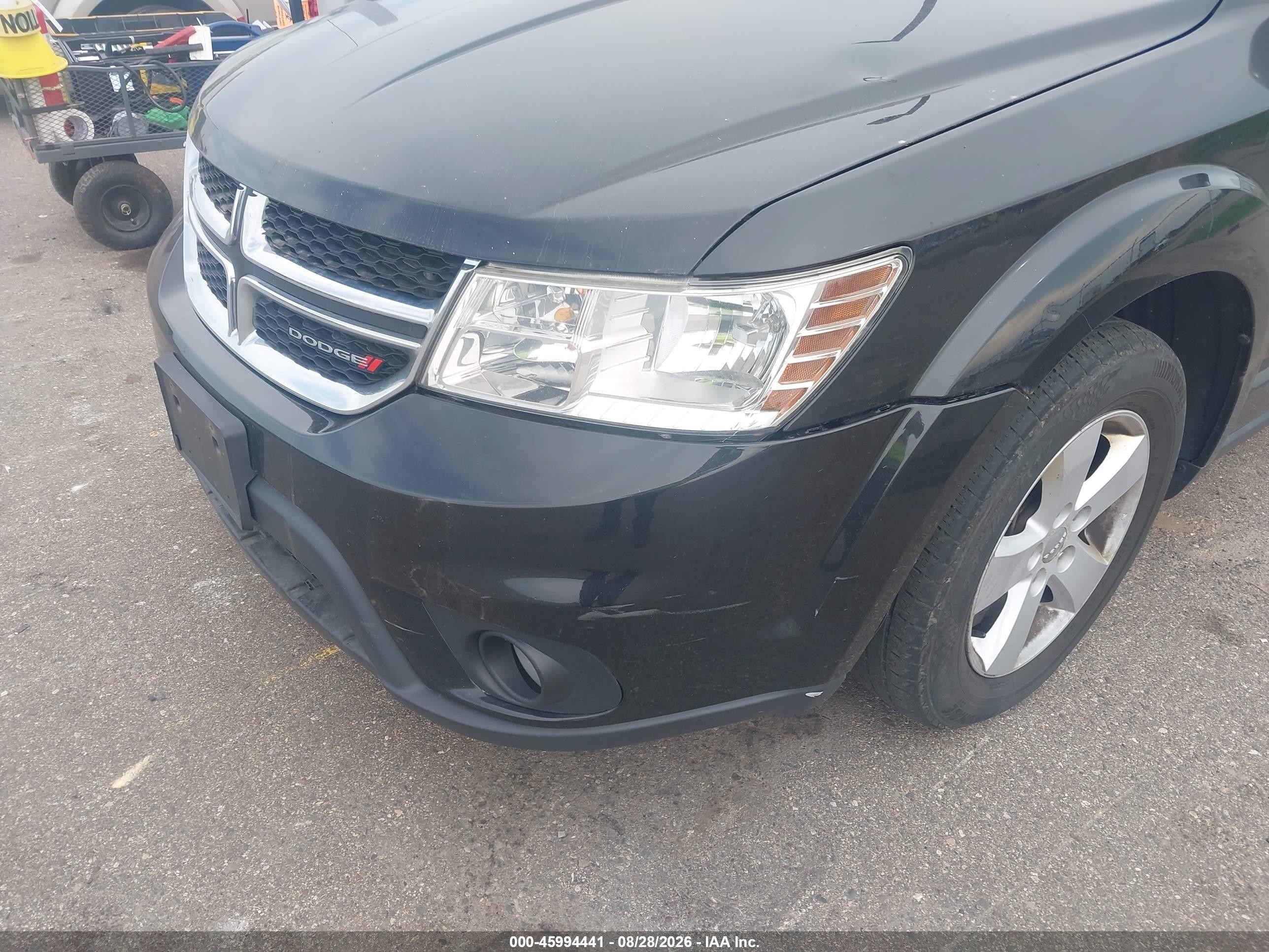 2012 Dodge Journey Sxt Черный vin: 3C4PDDBG1CT374578