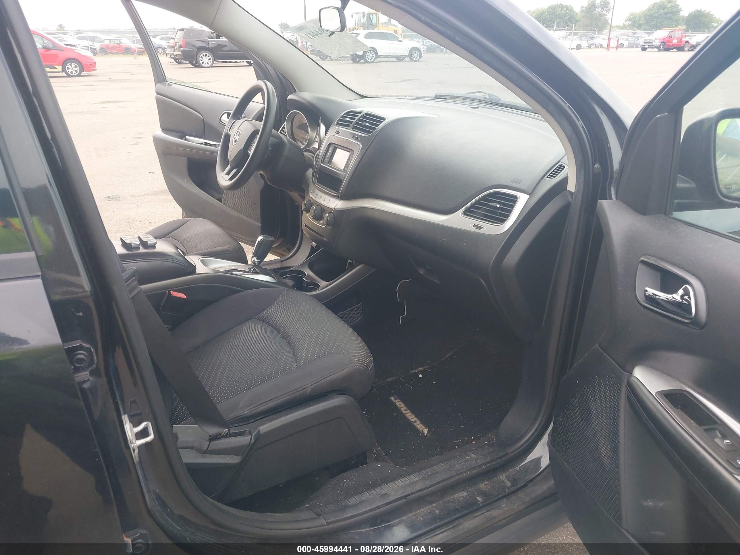 2012 Dodge Journey Sxt Черный vin: 3C4PDDBG1CT374578