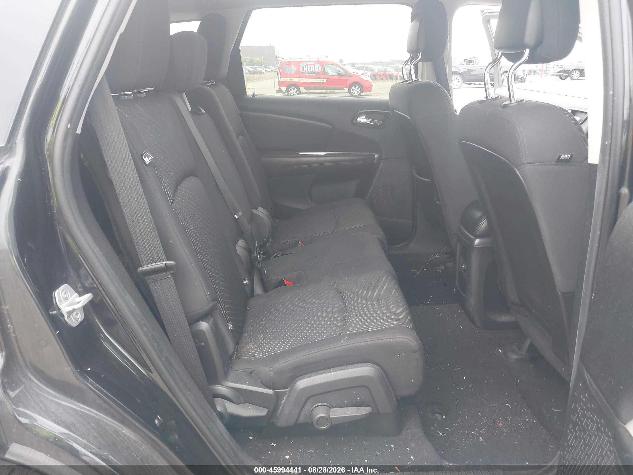 2012 Dodge Journey Sxt Черный vin: 3C4PDDBG1CT374578