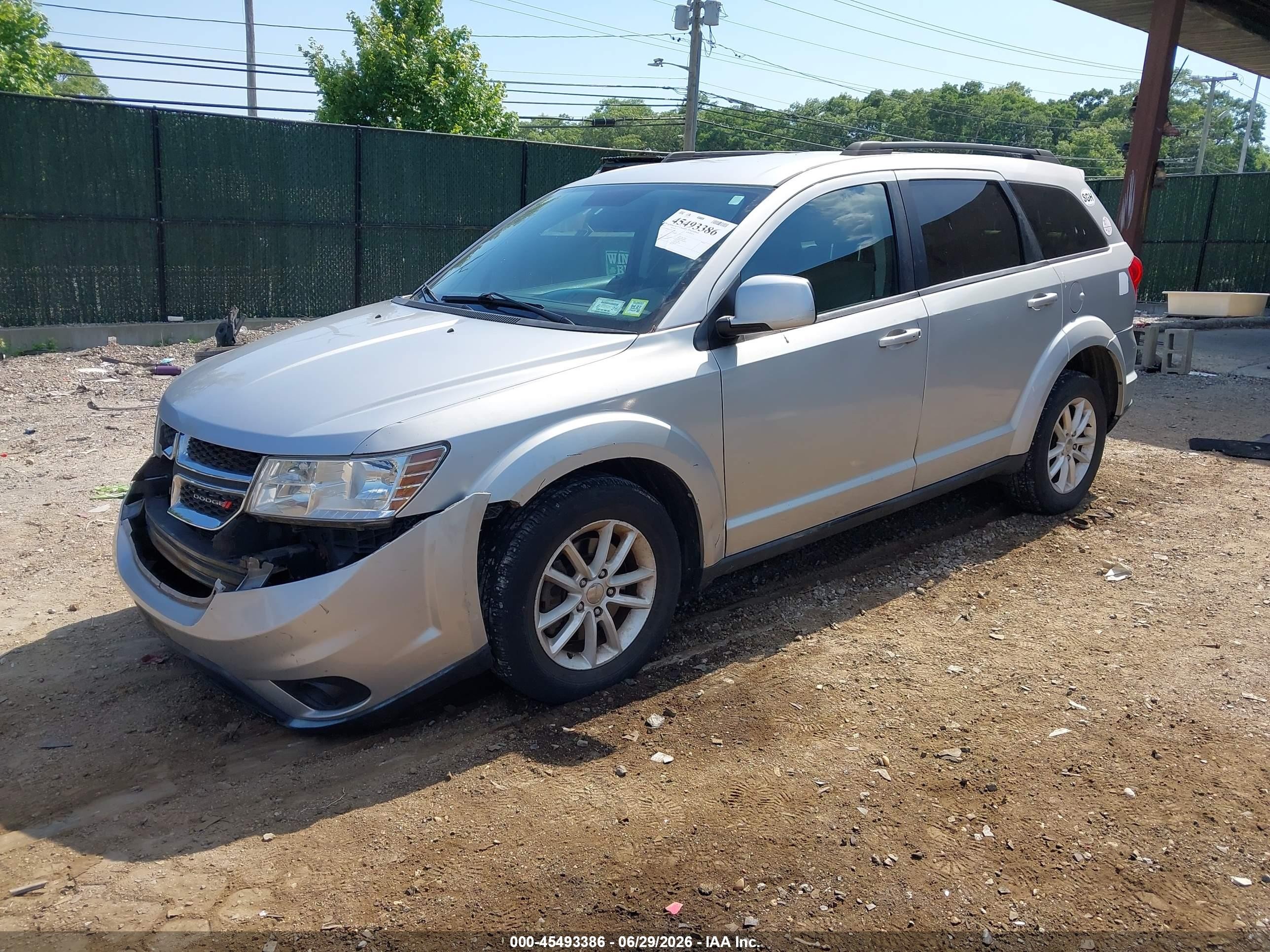 2013 Dodge Journey Sxt Silver vin: 3C4PDDBG1DT559098