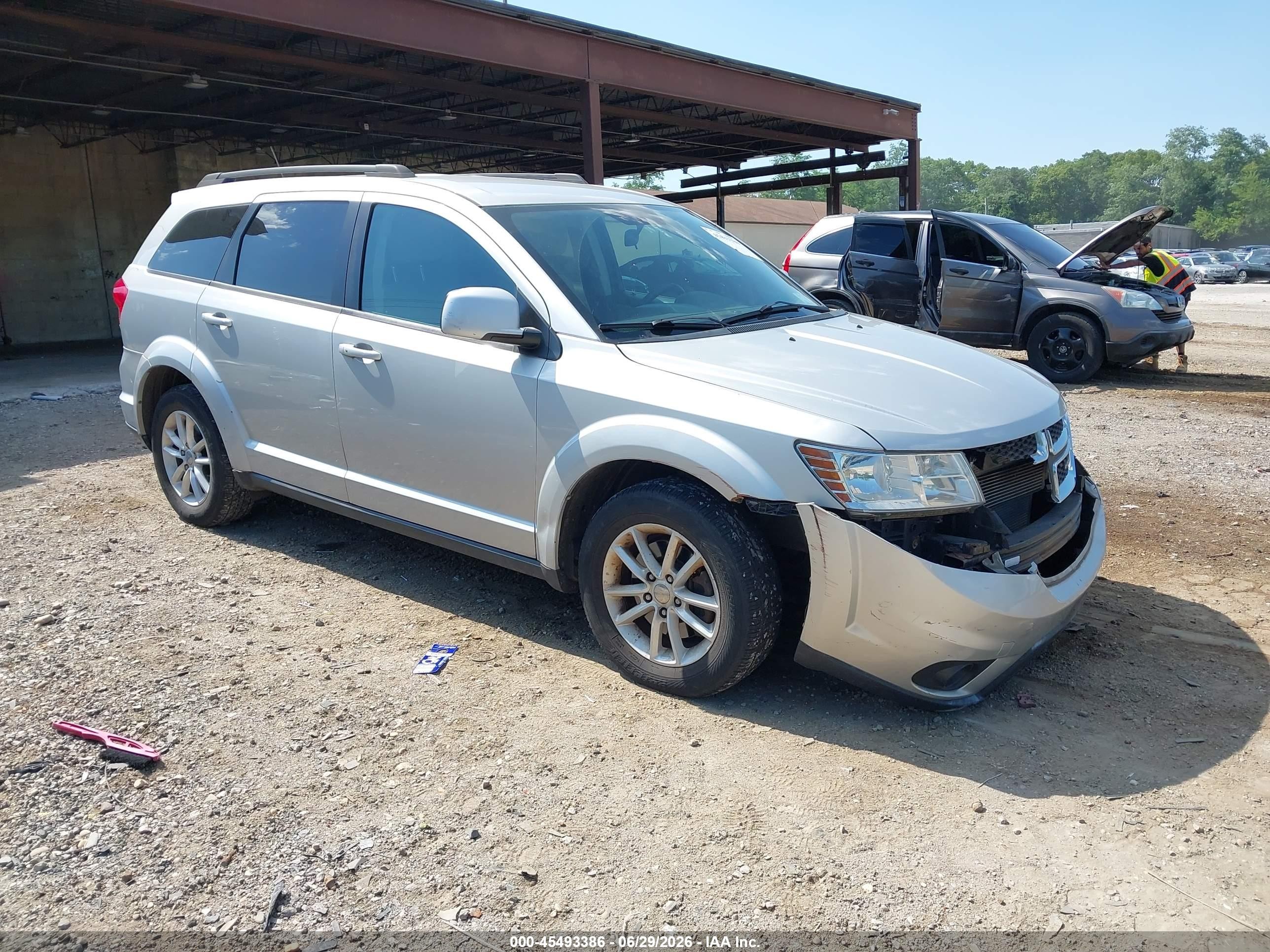 2013 Dodge Journey Sxt Silver vin: 3C4PDDBG1DT559098