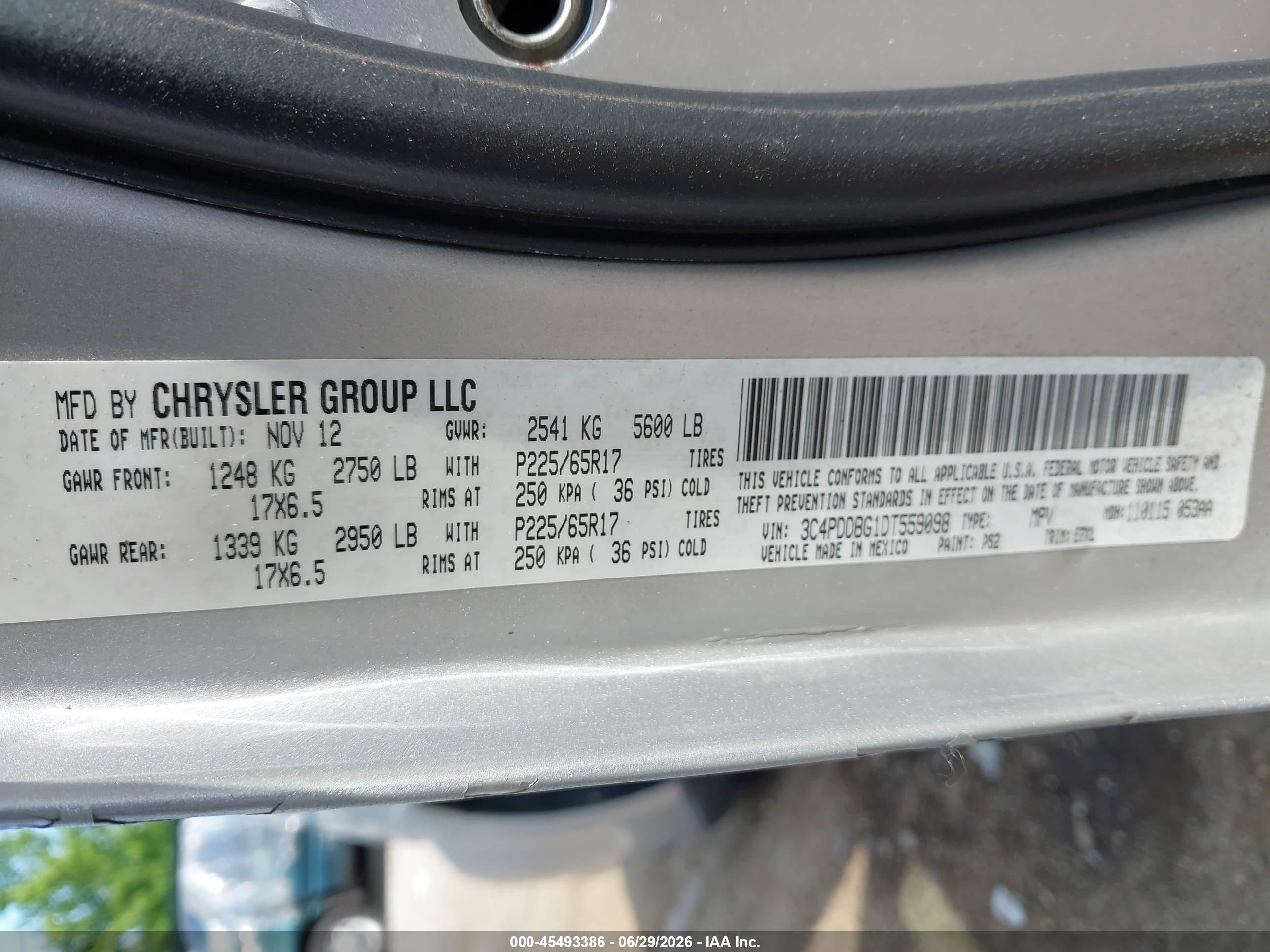 2013 Dodge Journey Sxt Silver vin: 3C4PDDBG1DT559098