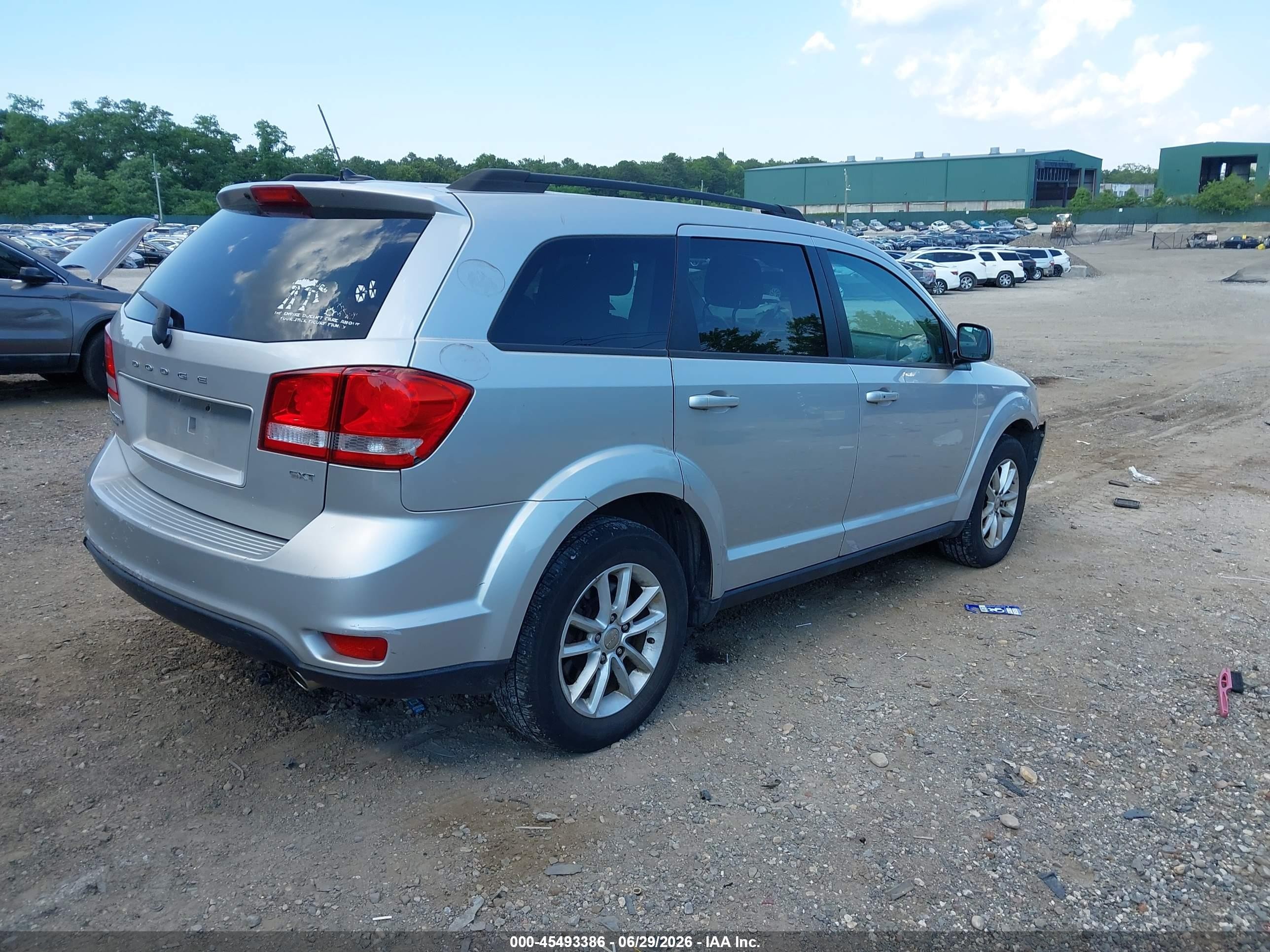 2013 Dodge Journey Sxt Silver vin: 3C4PDDBG1DT559098
