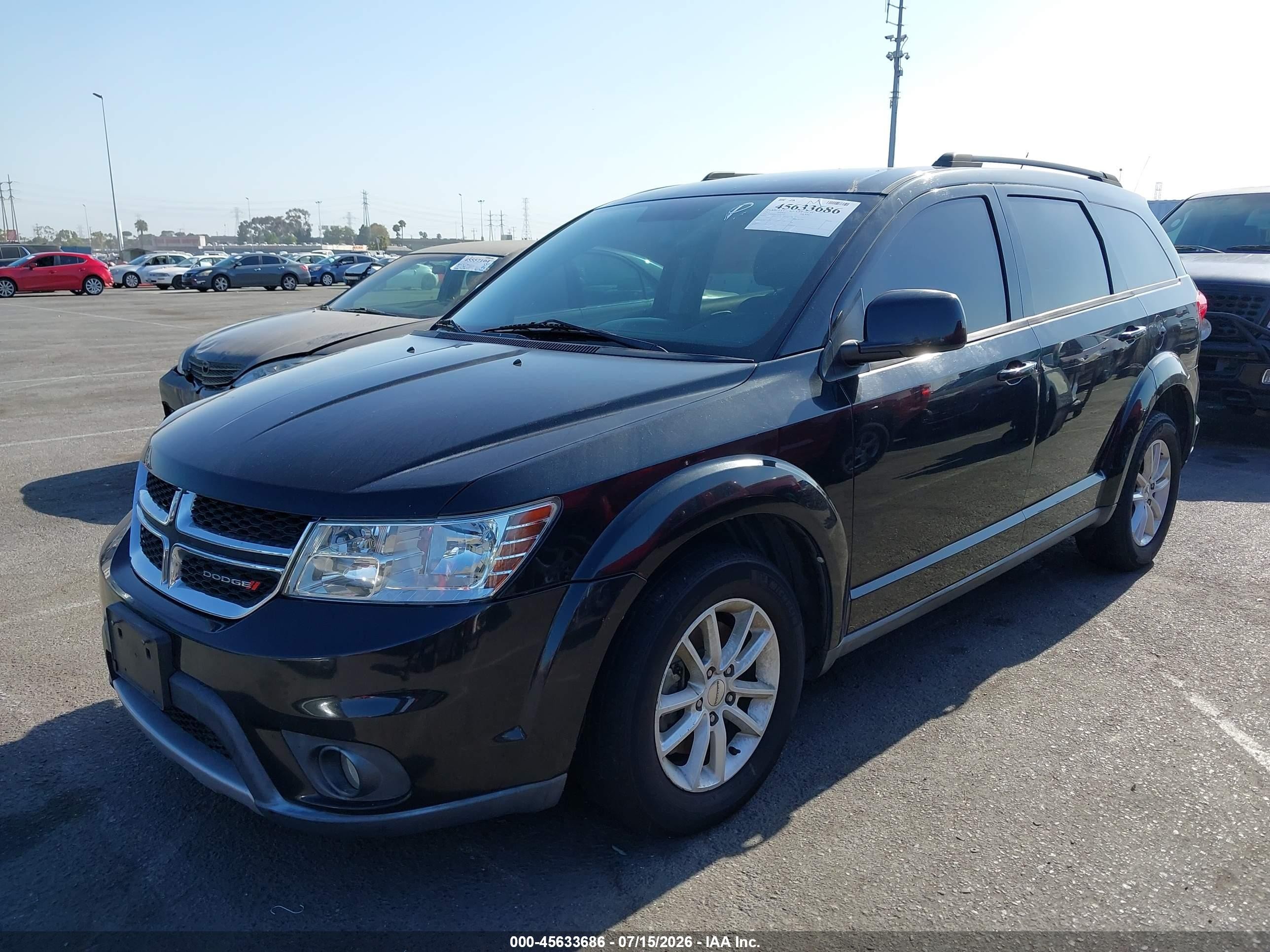 2013 Dodge Journey Sxt Black vin: 3C4PDDBG1DT593283