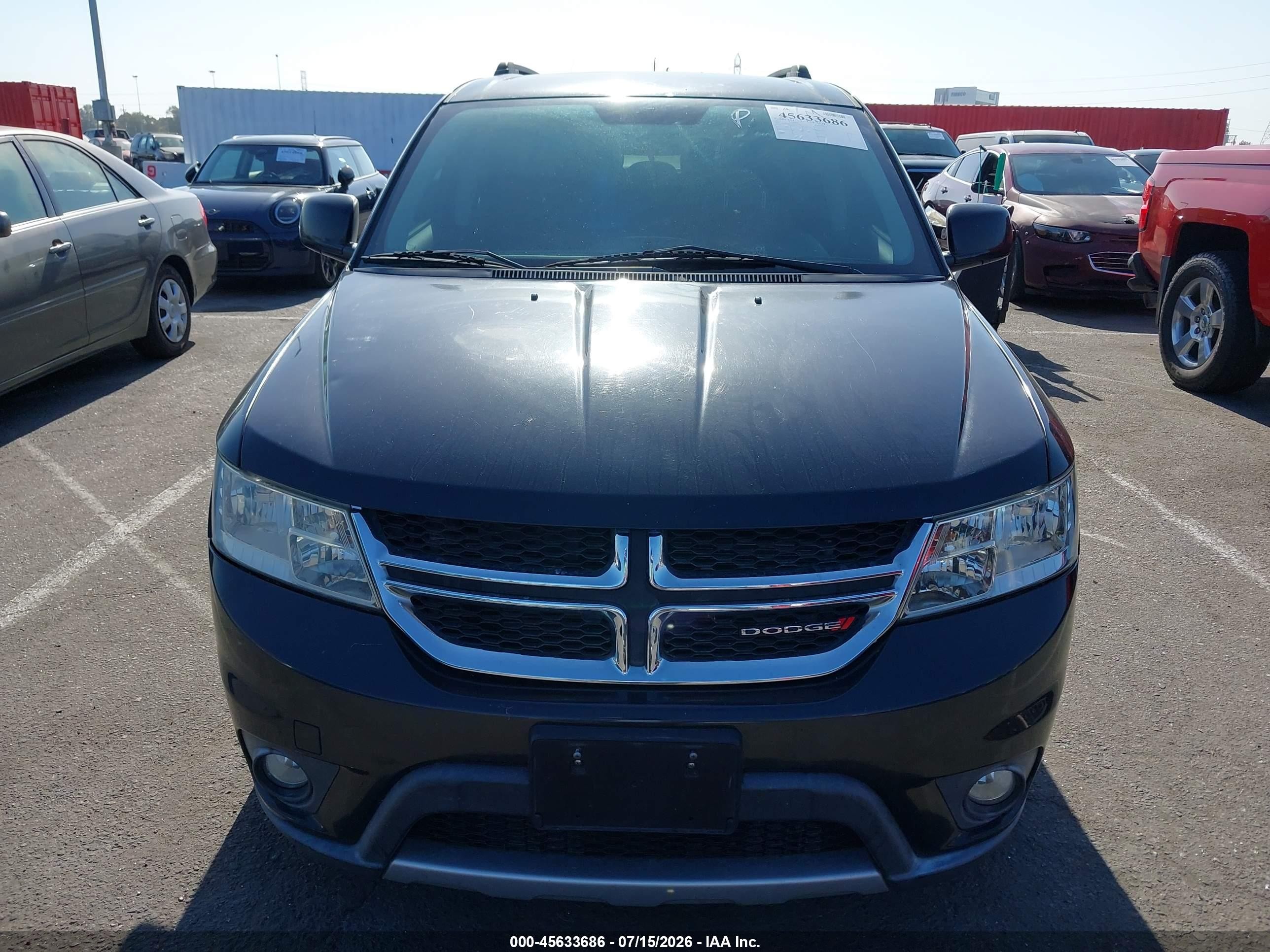 2013 Dodge Journey Sxt Black vin: 3C4PDDBG1DT593283