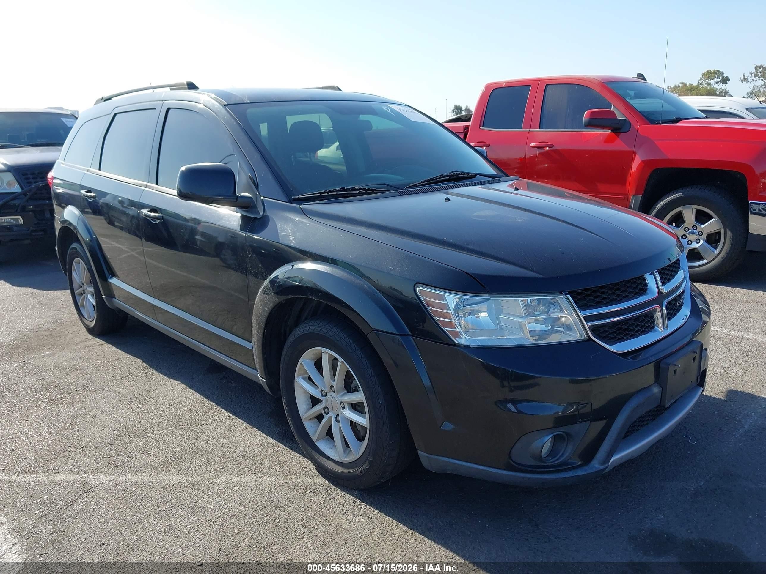 2013 Dodge Journey Sxt Black vin: 3C4PDDBG1DT593283