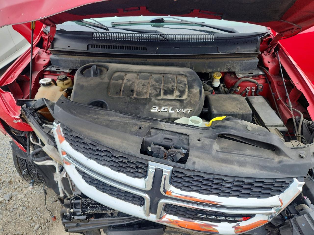 2013 Dodge Journey Sxt Red vin: 3C4PDDBG1DT614875