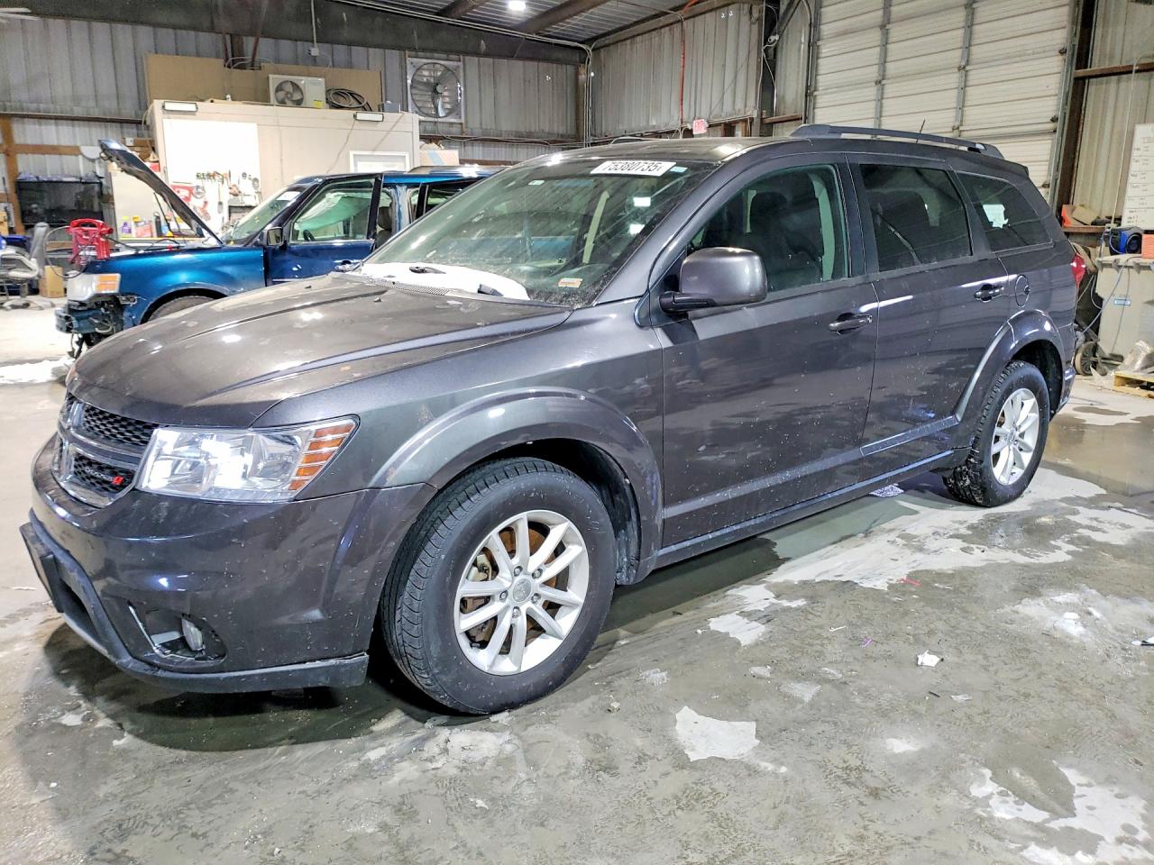 2014 Dodge Journey Sxt Gray vin: 3C4PDDBG1ET193211