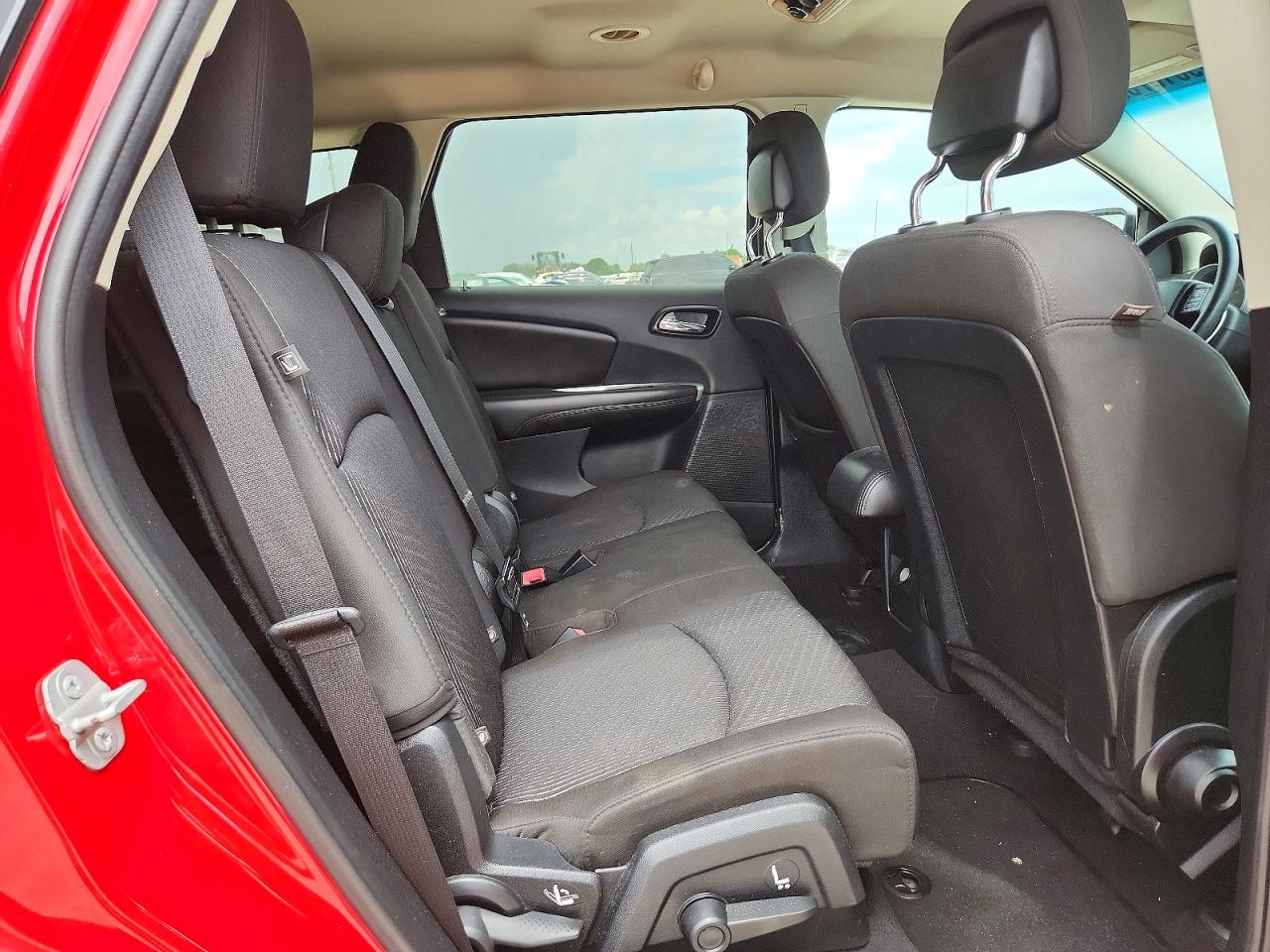 2014 Dodge Journey Sxt Red vin: 3C4PDDBG1ET271583