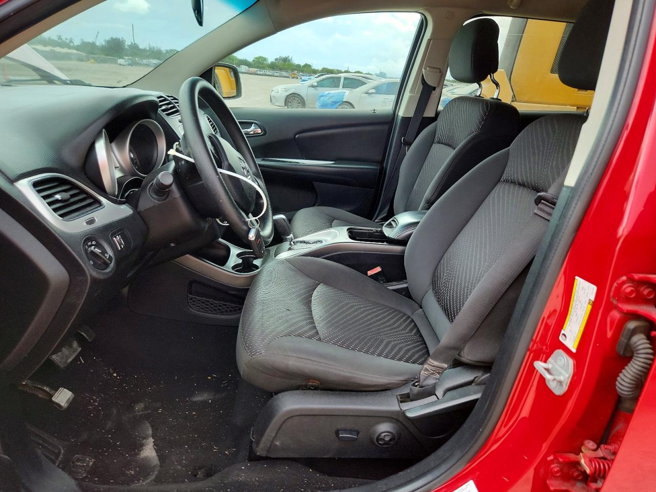 2014 Dodge Journey Sxt Red vin: 3C4PDDBG1ET271583