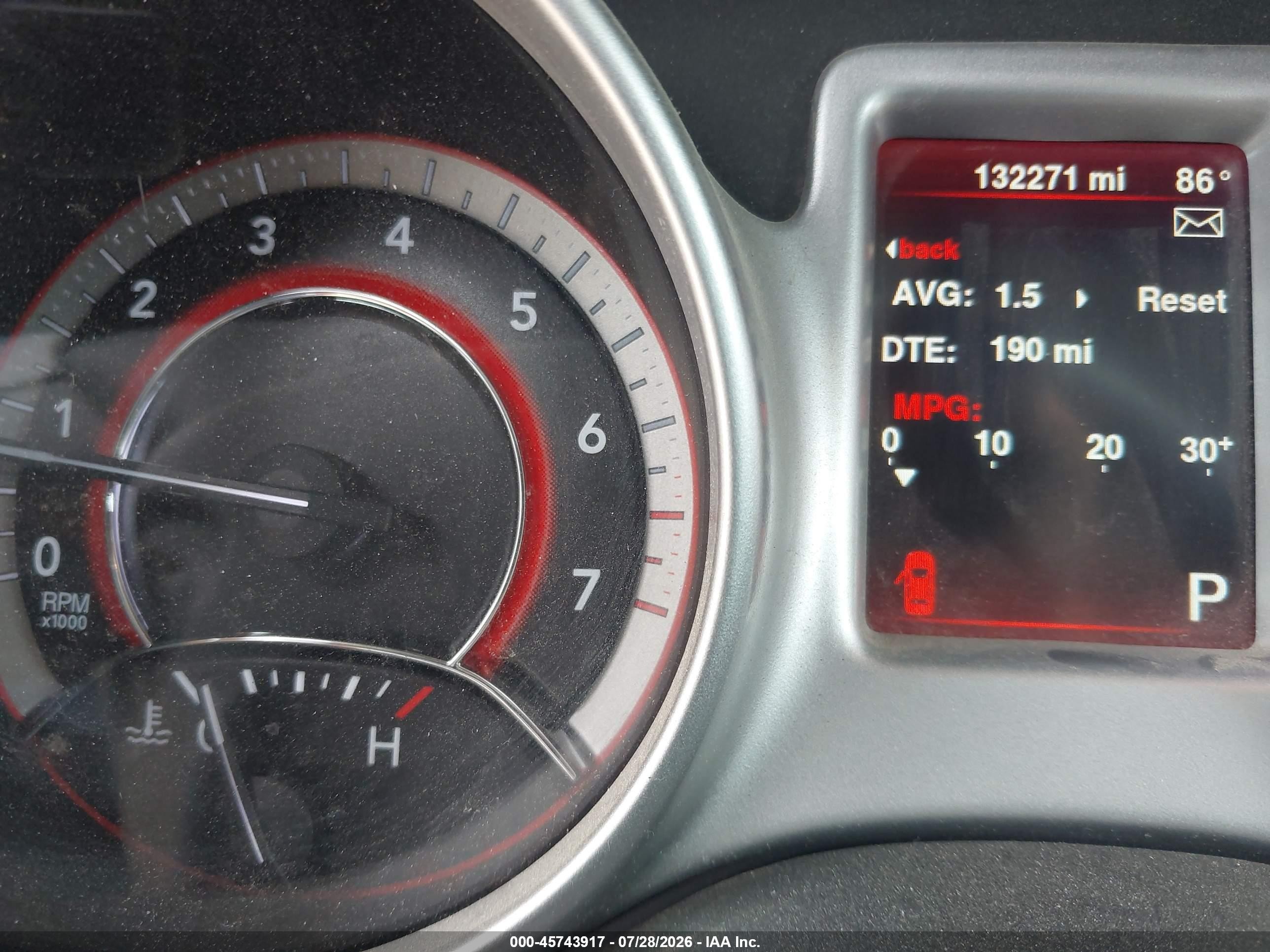 2015 Dodge Journey Sxt Красный vin: 3C4PDDBG1FT532888