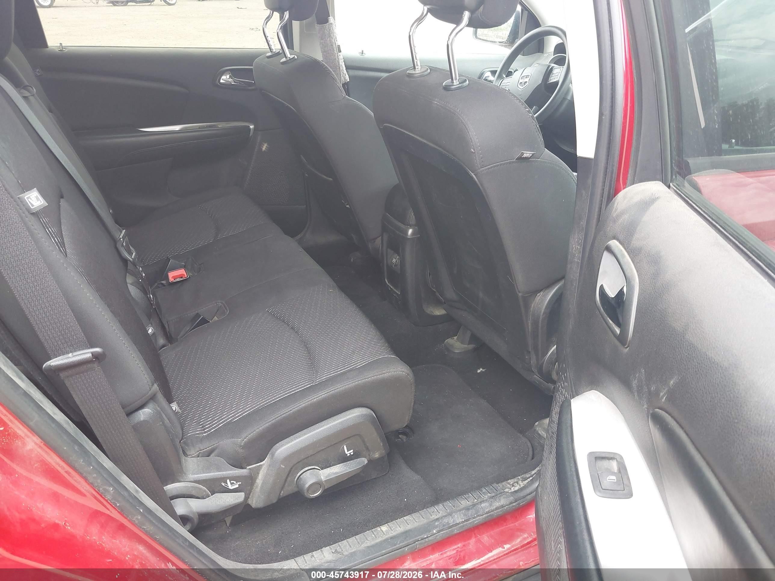 2015 Dodge Journey Sxt Красный vin: 3C4PDDBG1FT532888