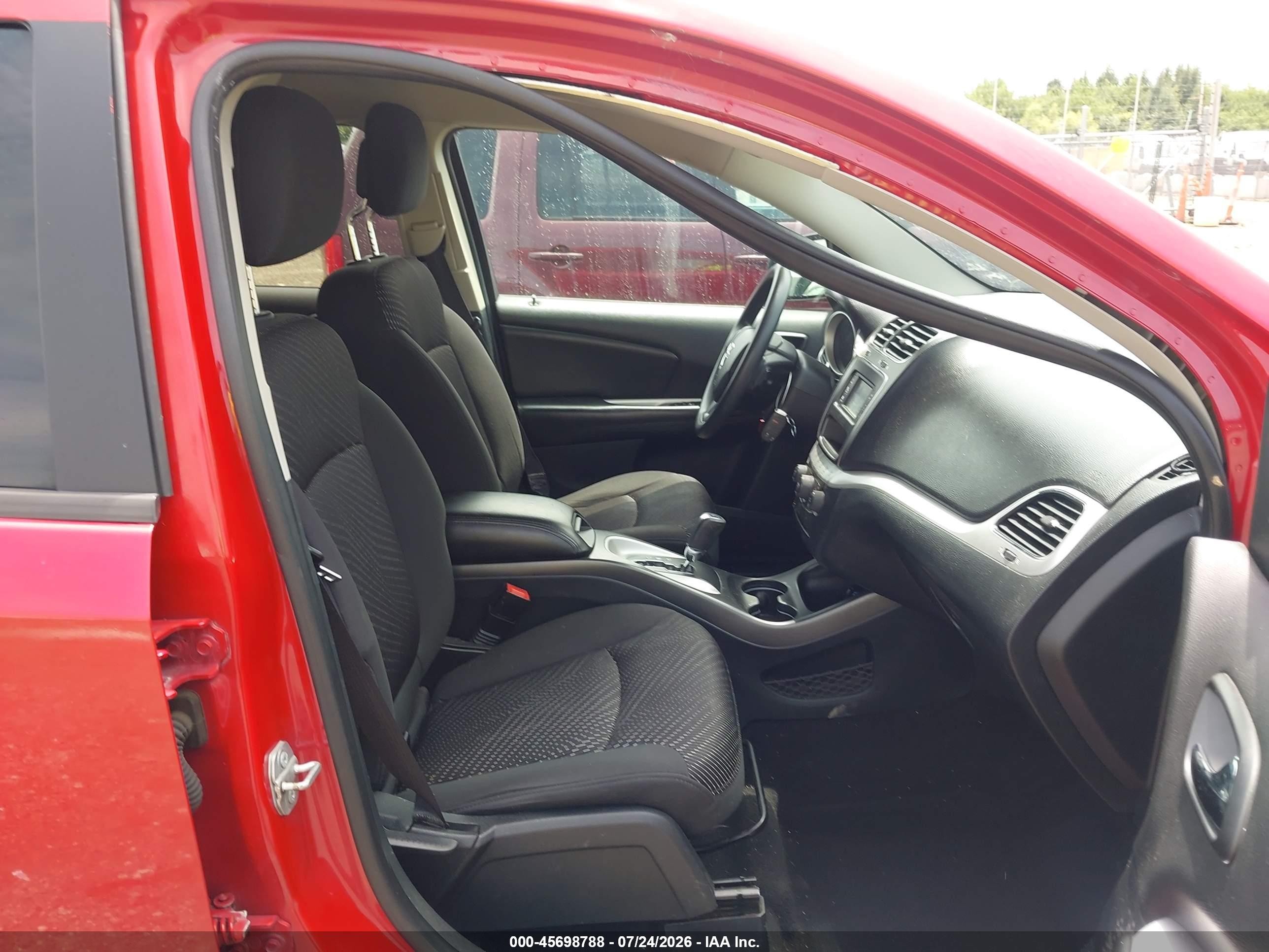 2015 Dodge Journey Sxt Red vin: 3C4PDDBG1FT608626