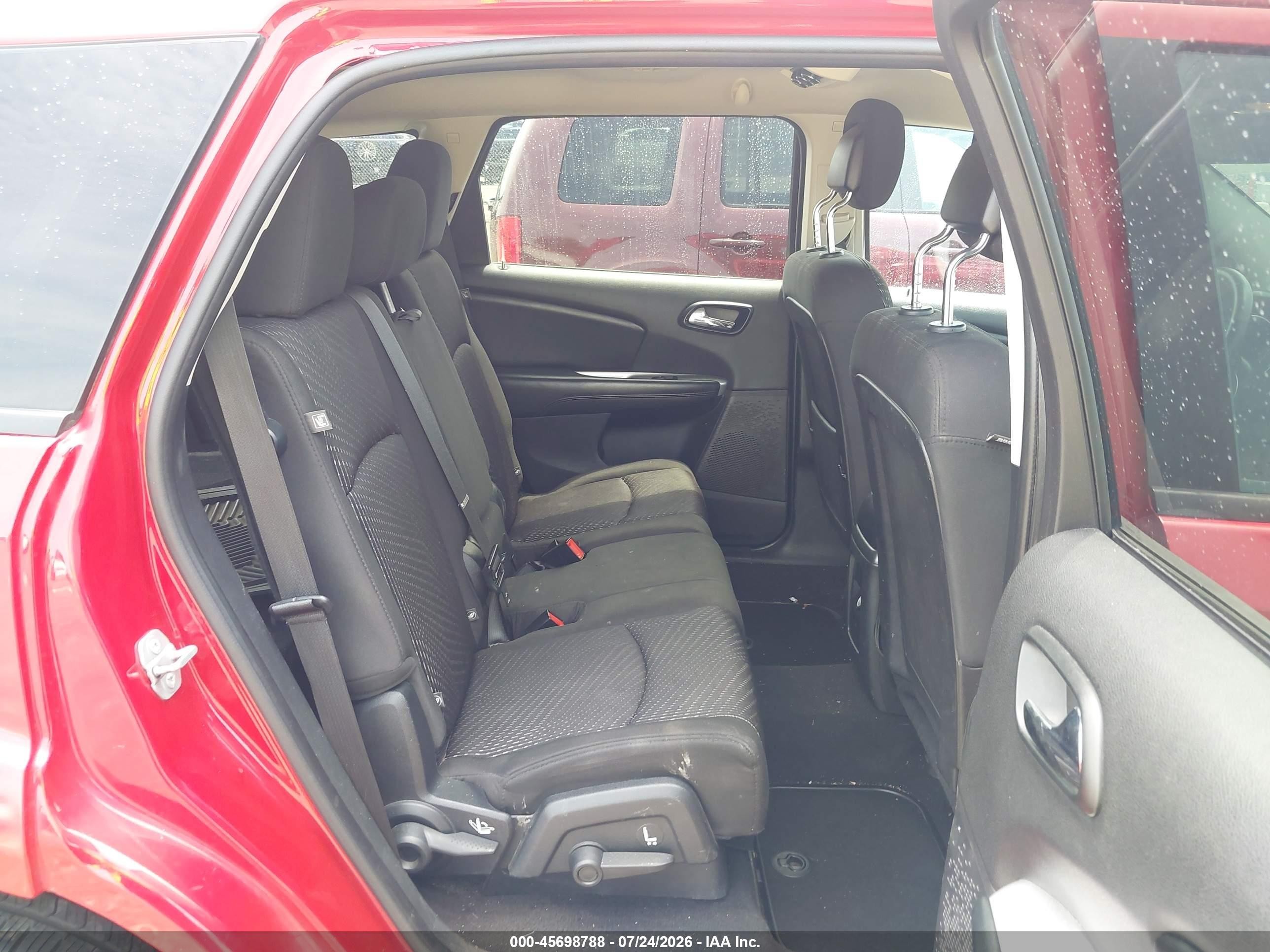 2015 Dodge Journey Sxt Red vin: 3C4PDDBG1FT608626