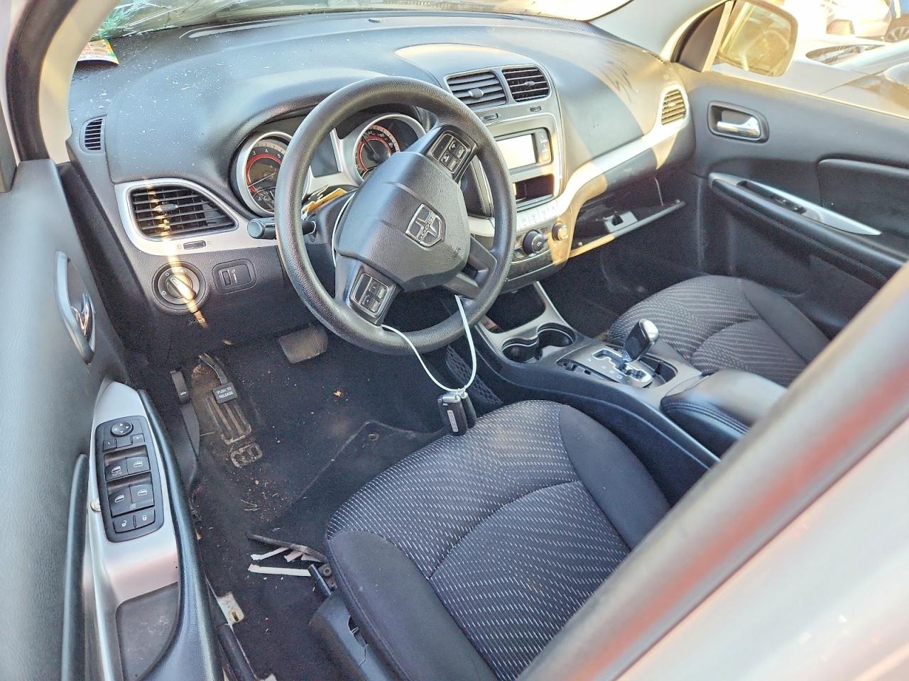 2015 Dodge Journey Sxt White vin: 3C4PDDBG1FT730676