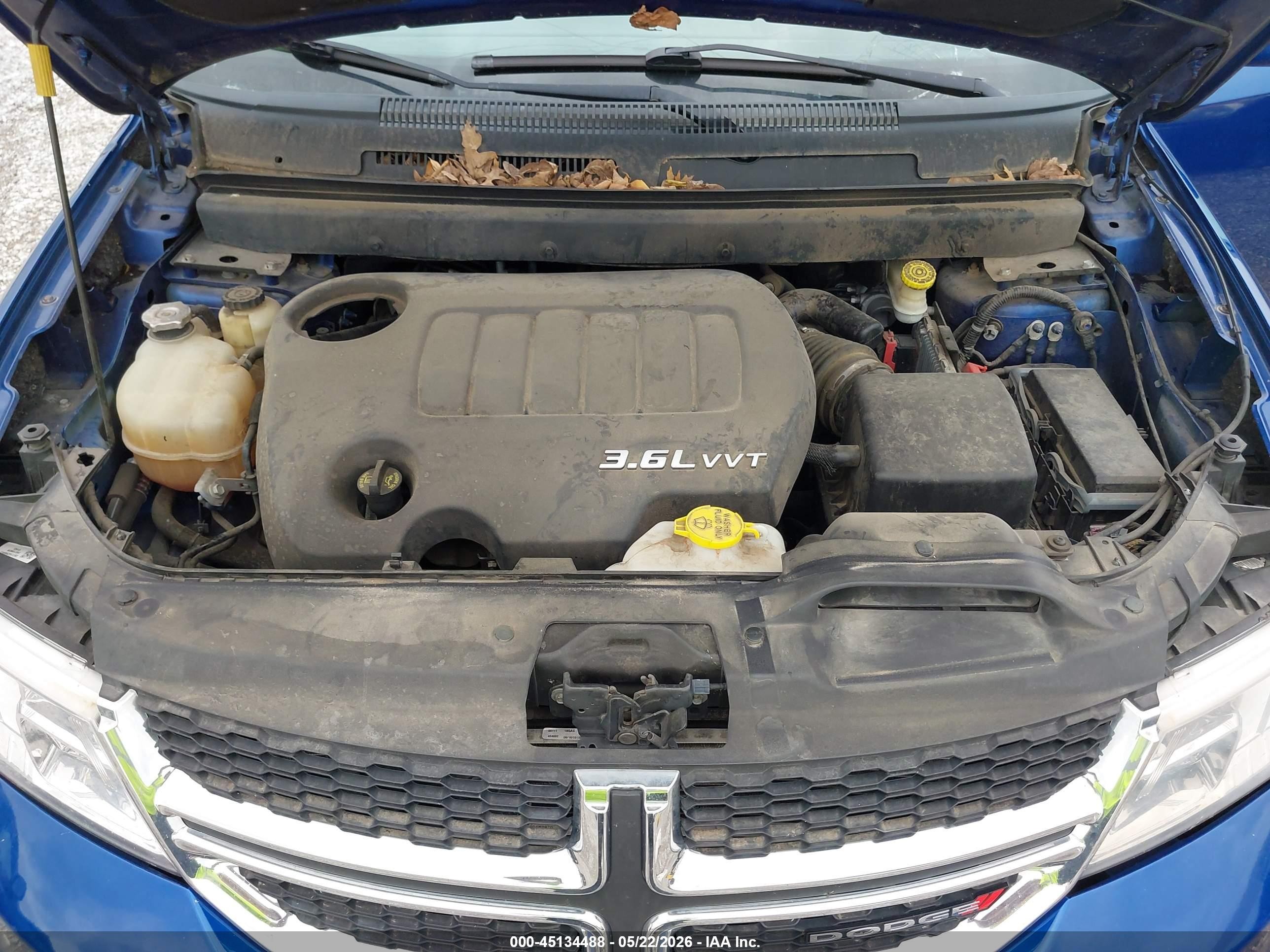2015 Dodge Journey Sxt Blue vin: 3C4PDDBG1FT748742