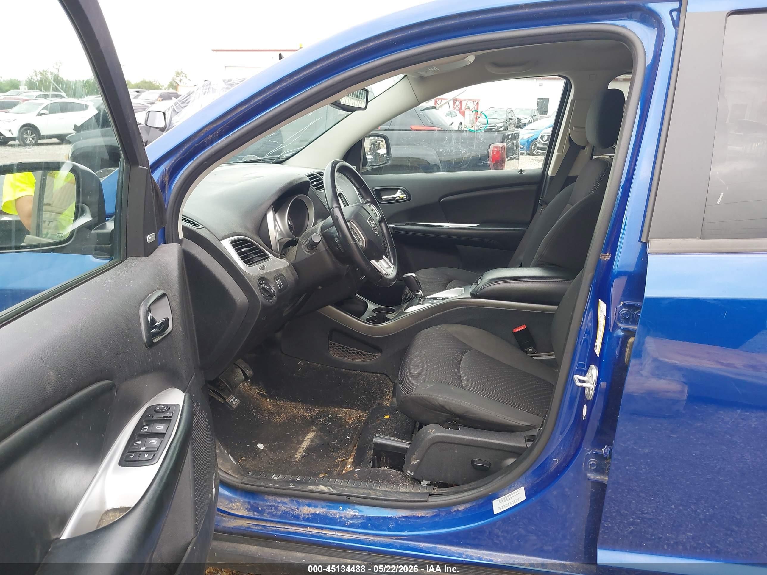 2015 Dodge Journey Sxt Blue vin: 3C4PDDBG1FT748742