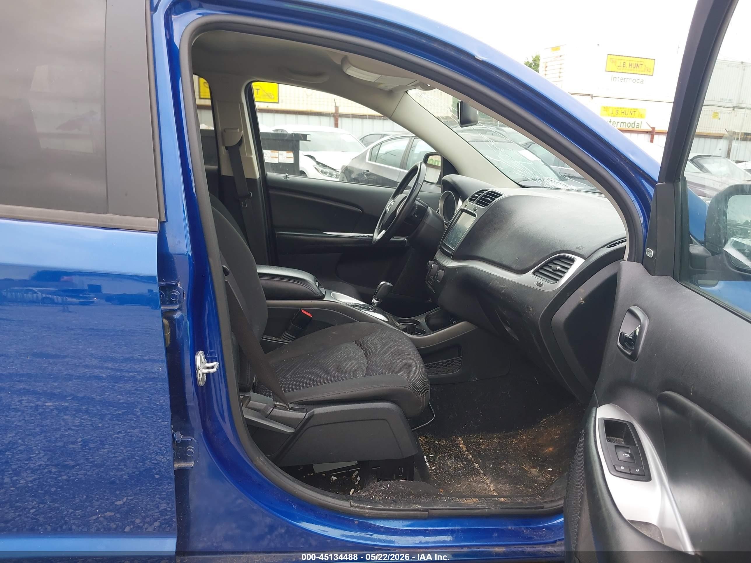 2015 Dodge Journey Sxt Blue vin: 3C4PDDBG1FT748742
