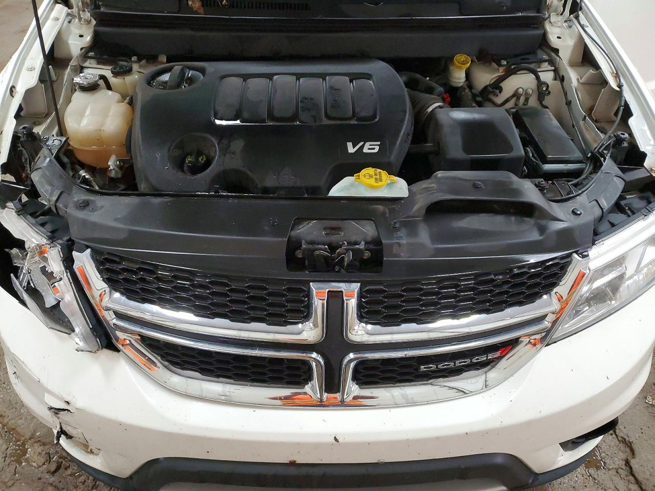 2016 Dodge Journey Sxt White vin: 3C4PDDBG1GT196192