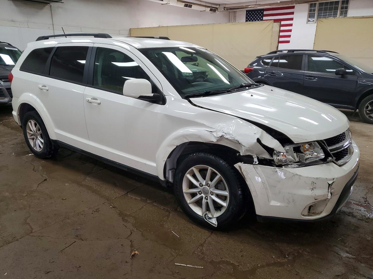 2016 Dodge Journey Sxt White vin: 3C4PDDBG1GT196192