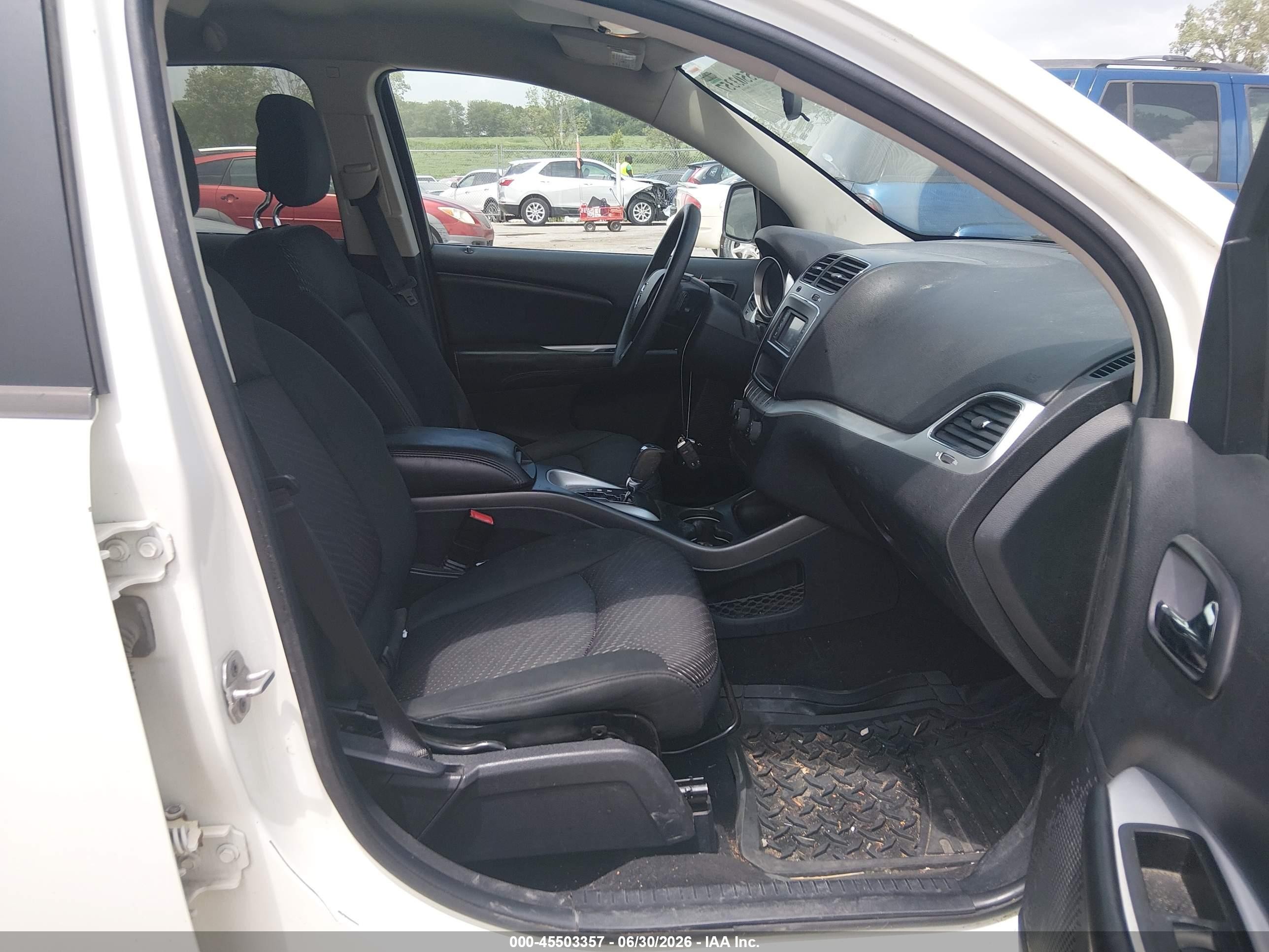 2012 Dodge Journey Sxt White vin: 3C4PDDBG2CT185194