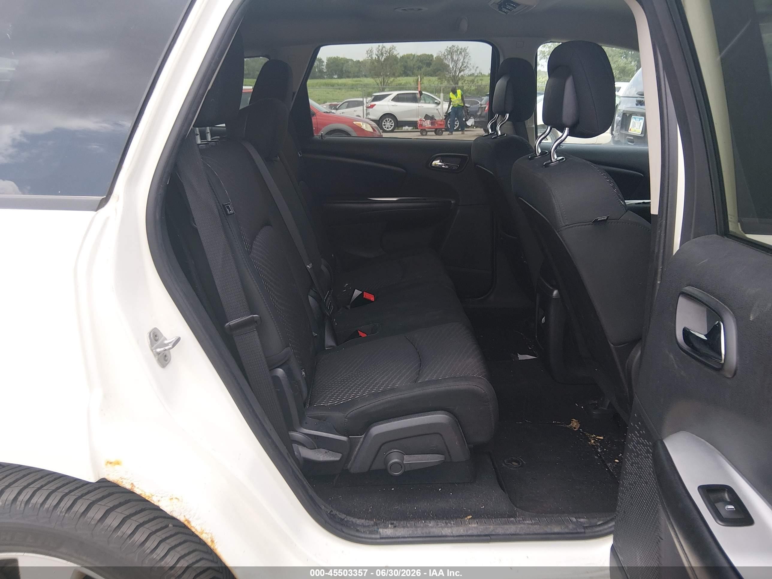 2012 Dodge Journey Sxt White vin: 3C4PDDBG2CT185194