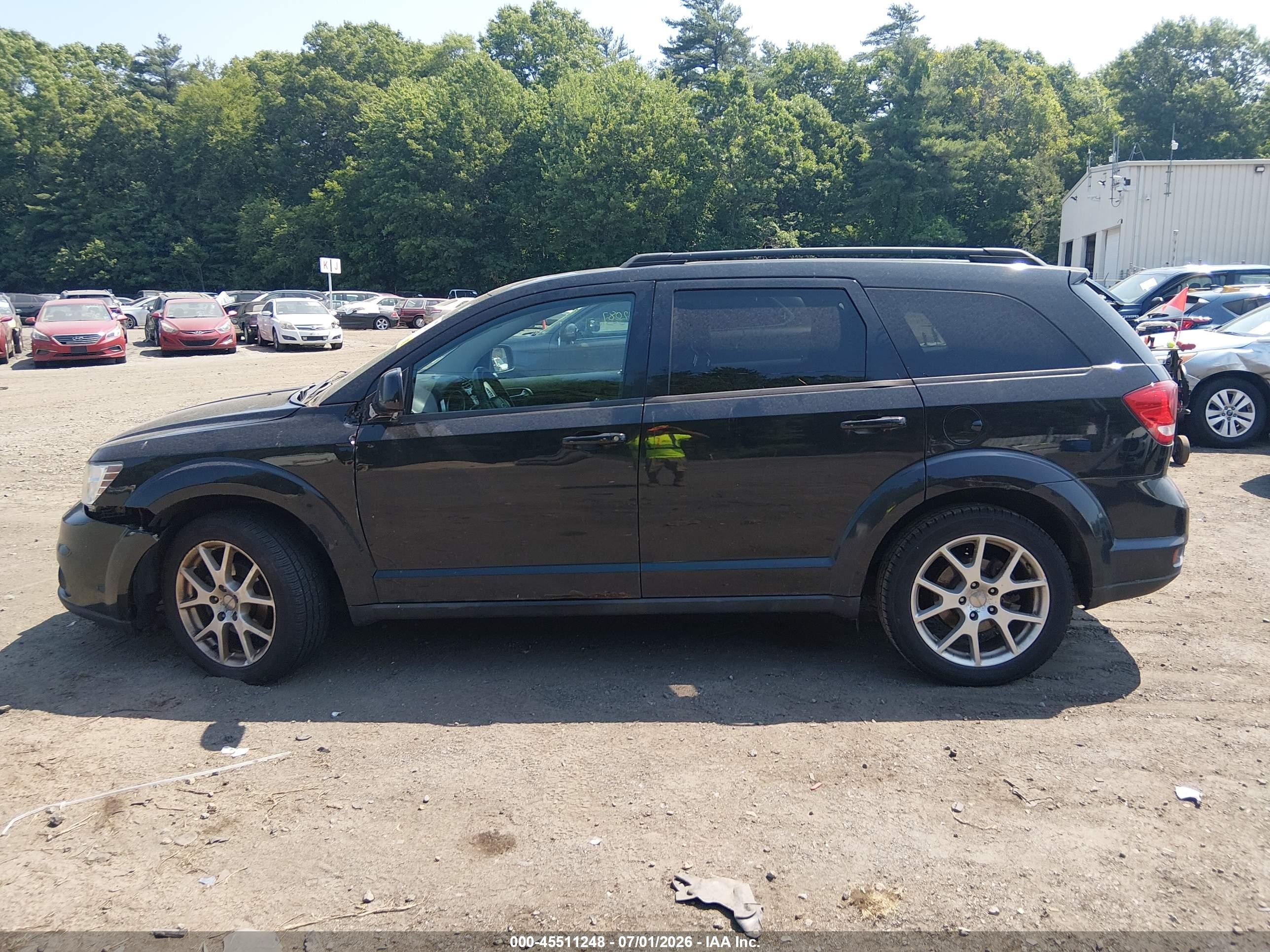 2012 Dodge Journey Sxt Black vin: 3C4PDDBG2CT230358