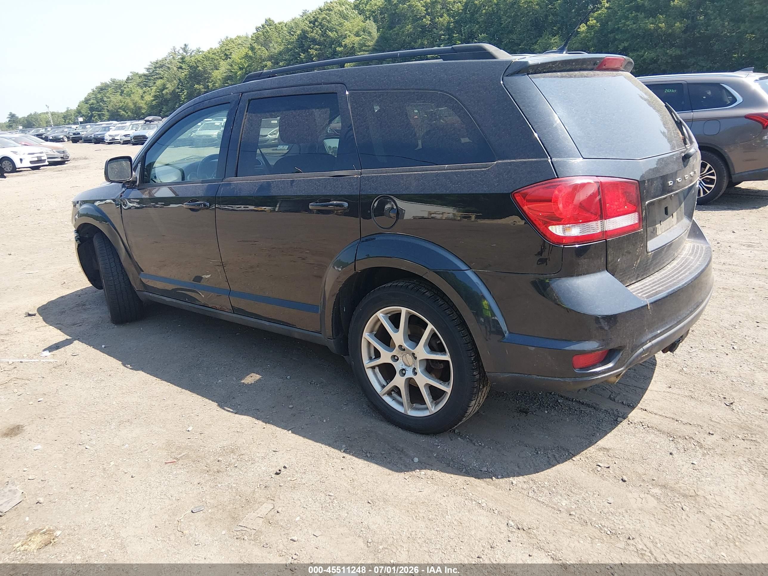 2012 Dodge Journey Sxt Black vin: 3C4PDDBG2CT230358