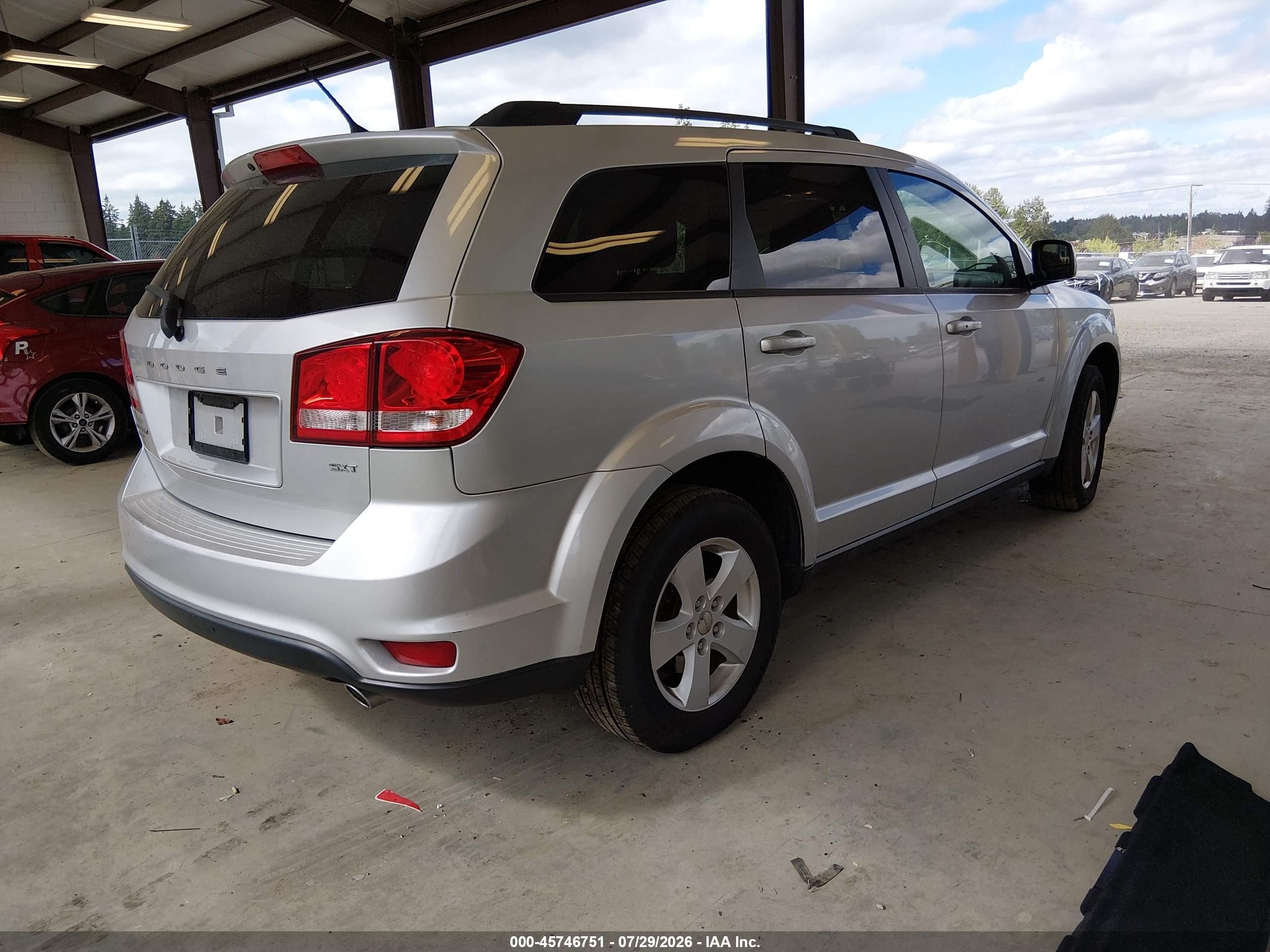 2012 Dodge Journey Sxt Beige vin: 3C4PDDBG2CT278944