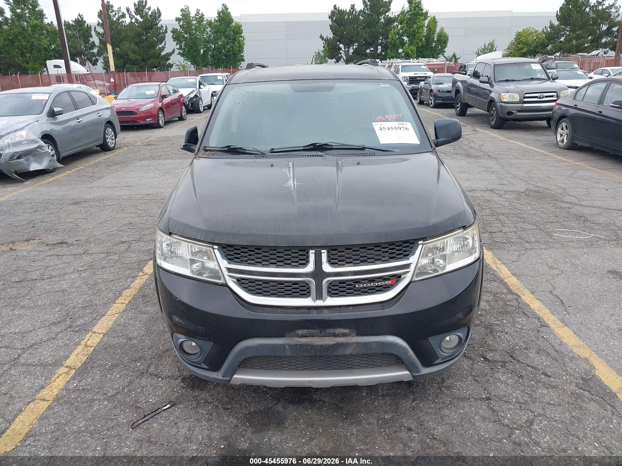 2012 Dodge Journey Sxt Black vin: 3C4PDDBG2CT349978
