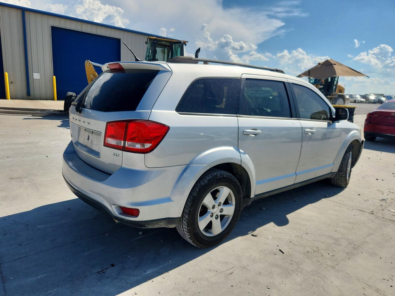 2012 Dodge Journey Sxt Silver vin: 3C4PDDBG2CT356509