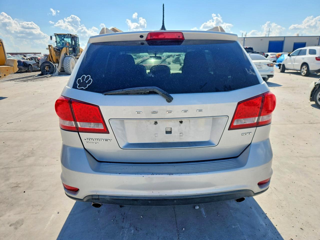 2012 Dodge Journey Sxt Silver vin: 3C4PDDBG2CT356509