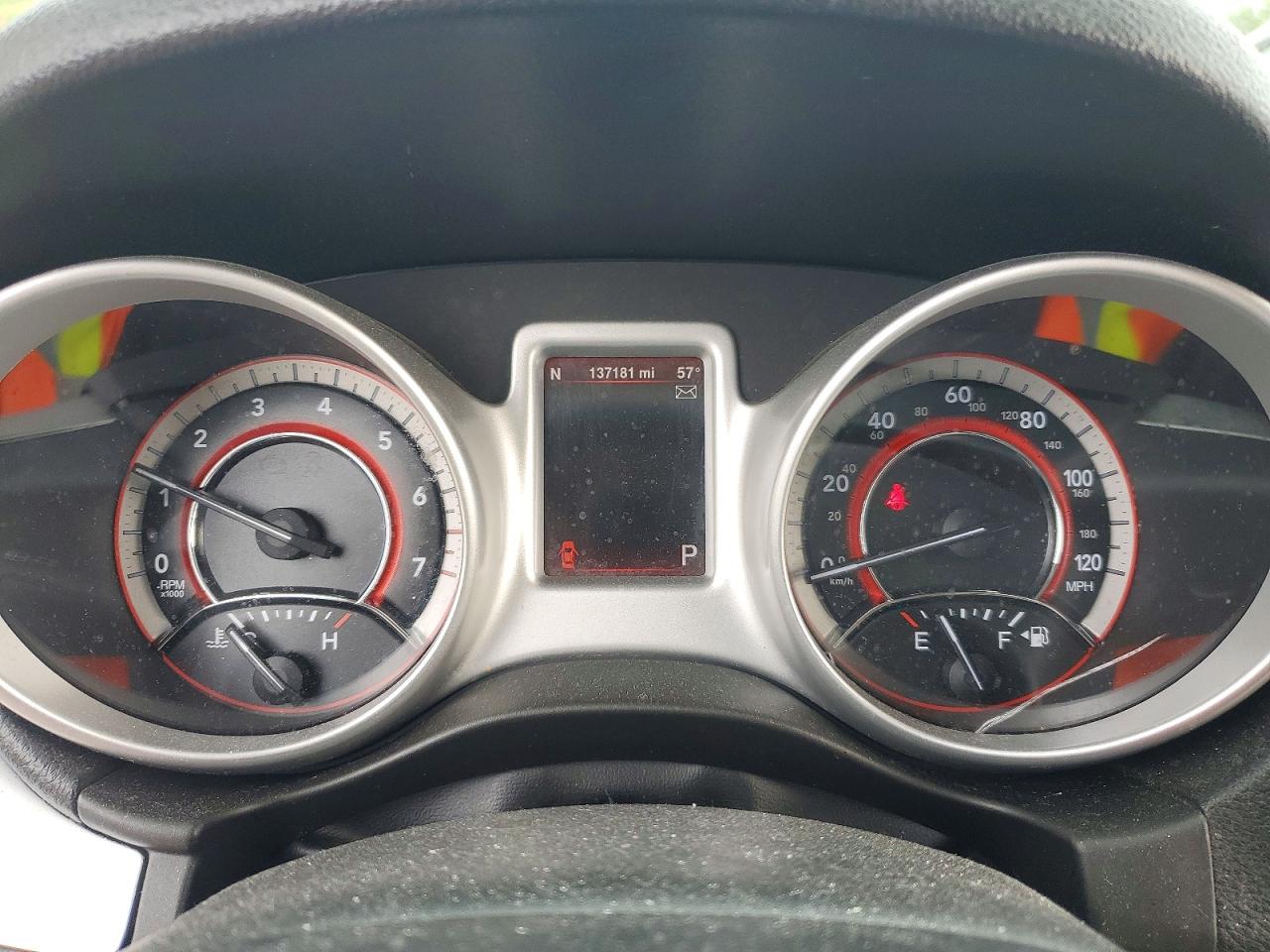 2013 Dodge Journey White vin: 3C4PDDBG2DT566075