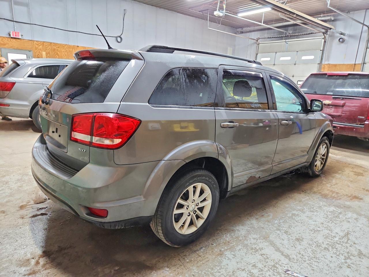 2013 Dodge Journey Sxt Gray vin: 3C4PDDBG2DT571633
