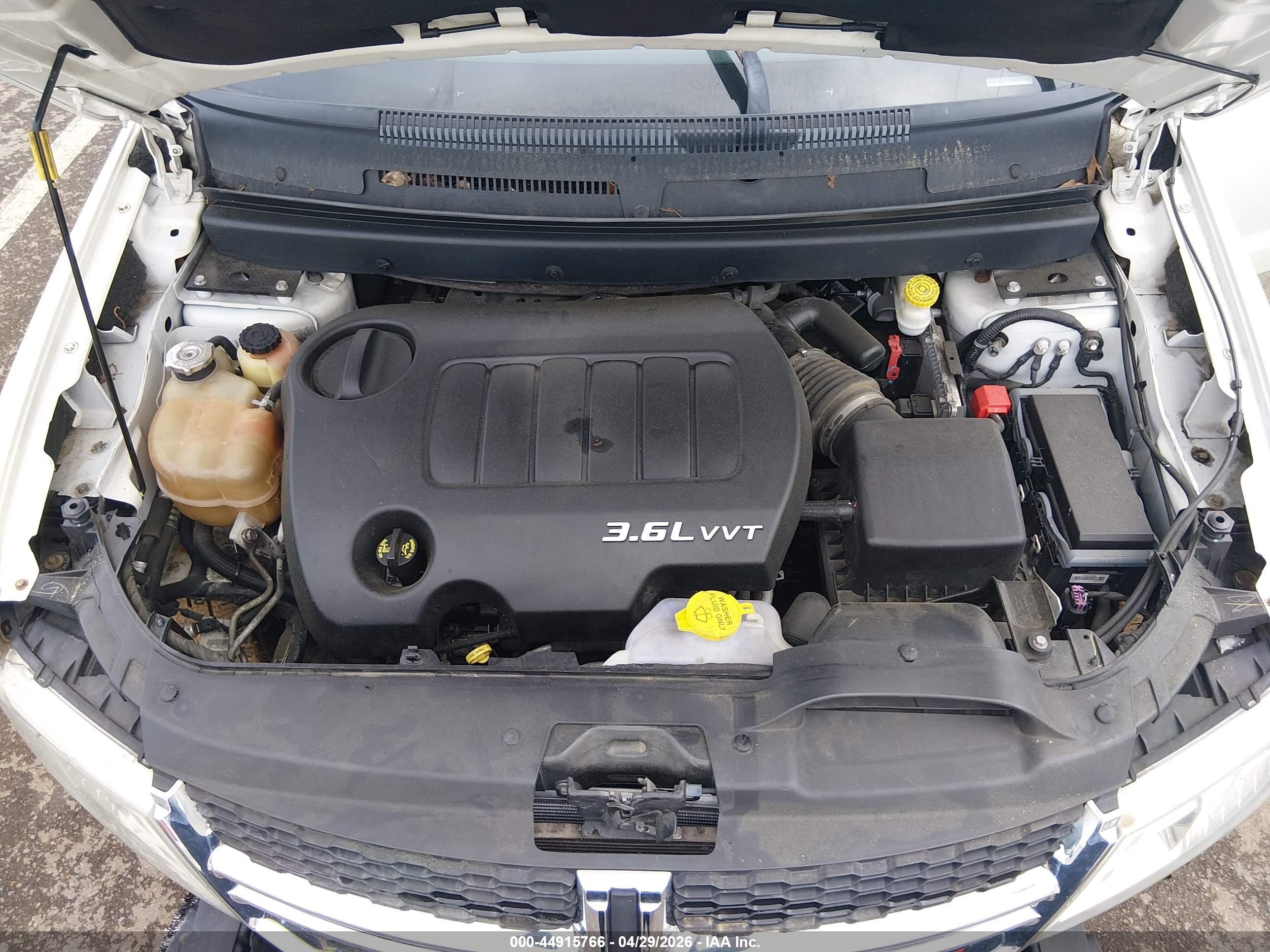 2013 Dodge Journey Sxt White vin: 3C4PDDBG2DT615212