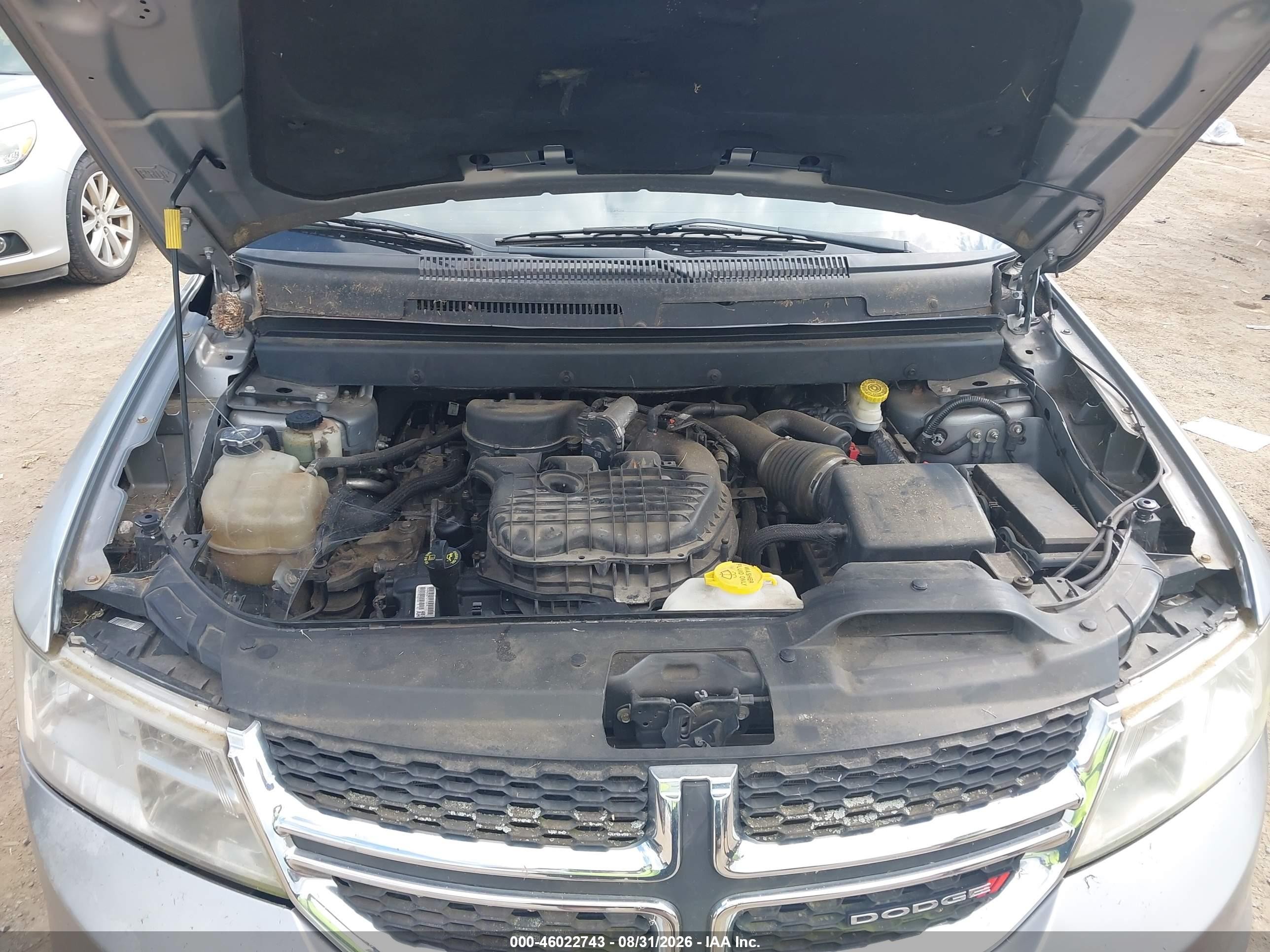 2015 Dodge Journey Sxt Silver vin: 3C4PDDBG2FT566483