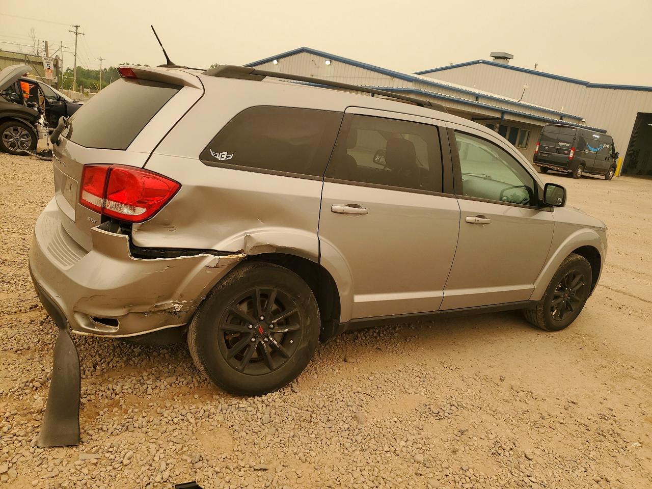 2015 Dodge Journey Sxt Gray vin: 3C4PDDBG2FT607341