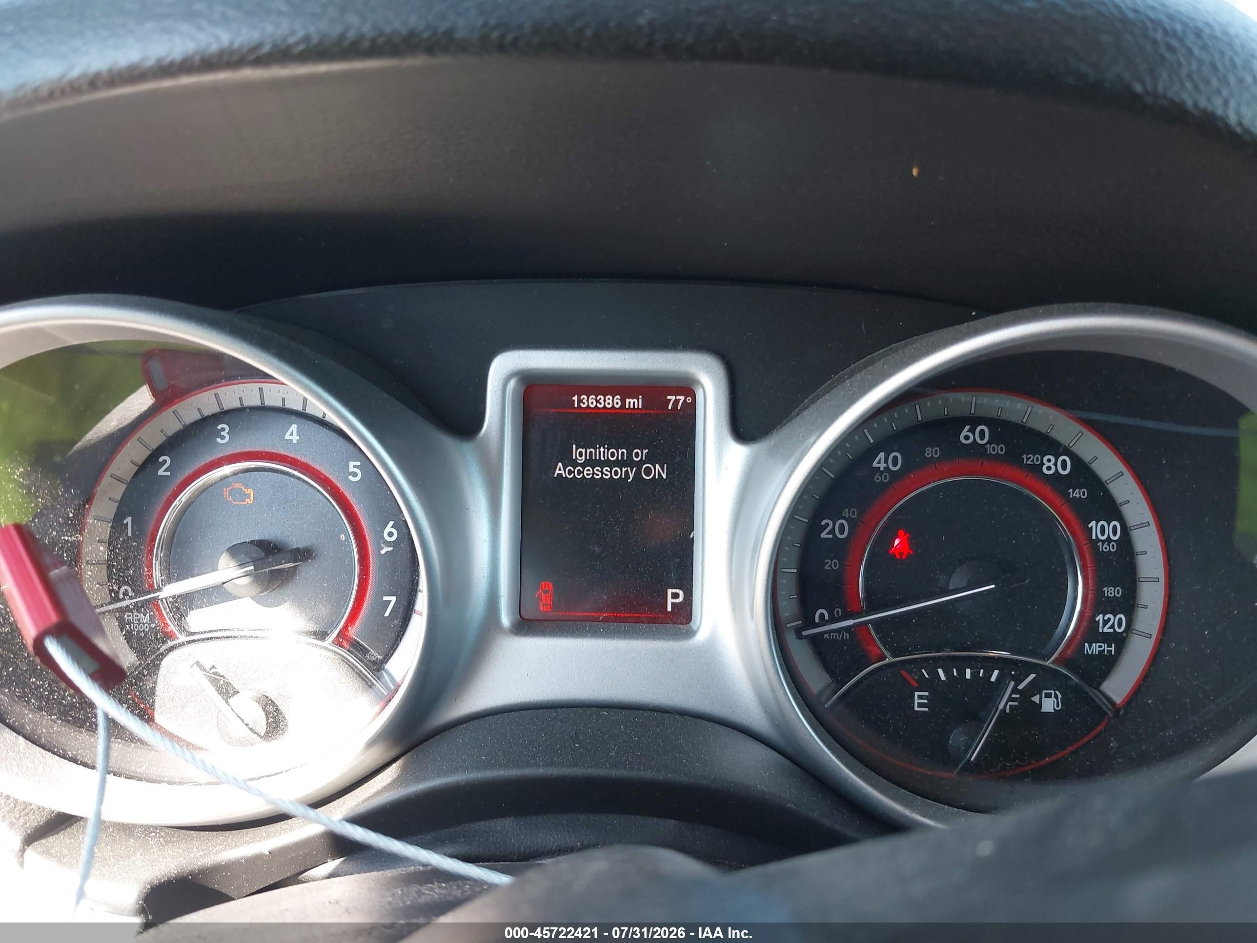 2015 Dodge Journey Sxt Синий vin: 3C4PDDBG2FT633082