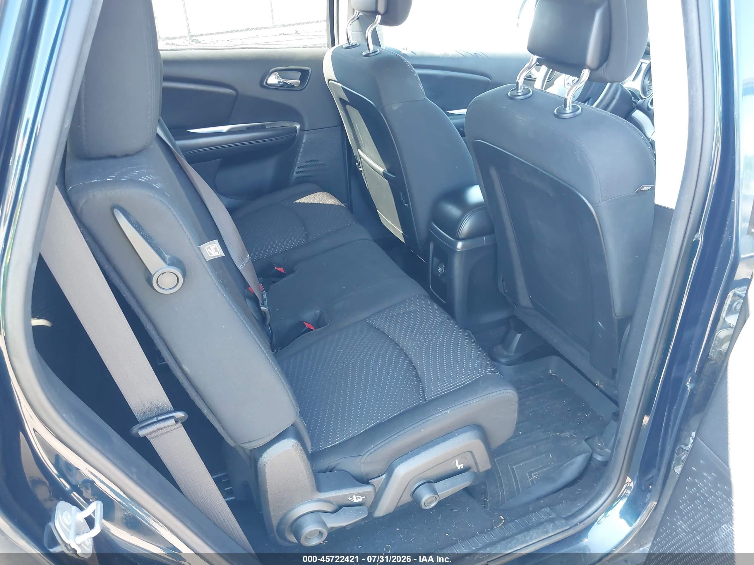 2015 Dodge Journey Sxt Синий vin: 3C4PDDBG2FT633082