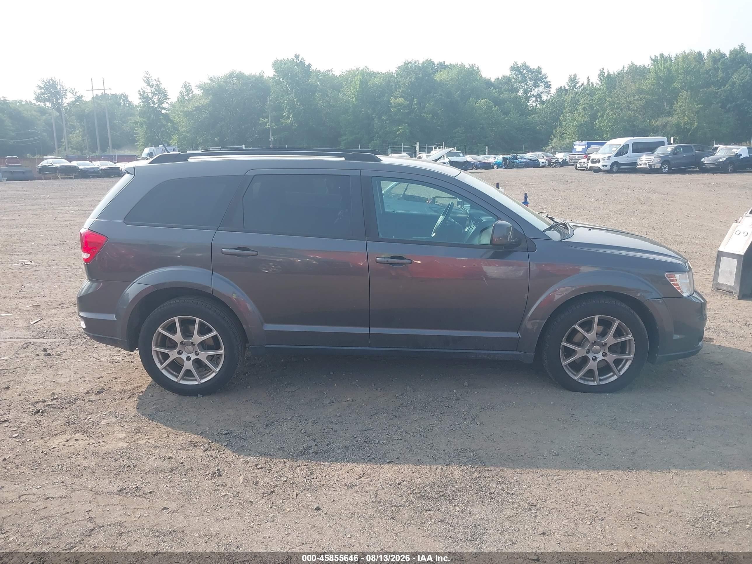 2015 Dodge Journey Sxt Gray vin: 3C4PDDBG2FT748619