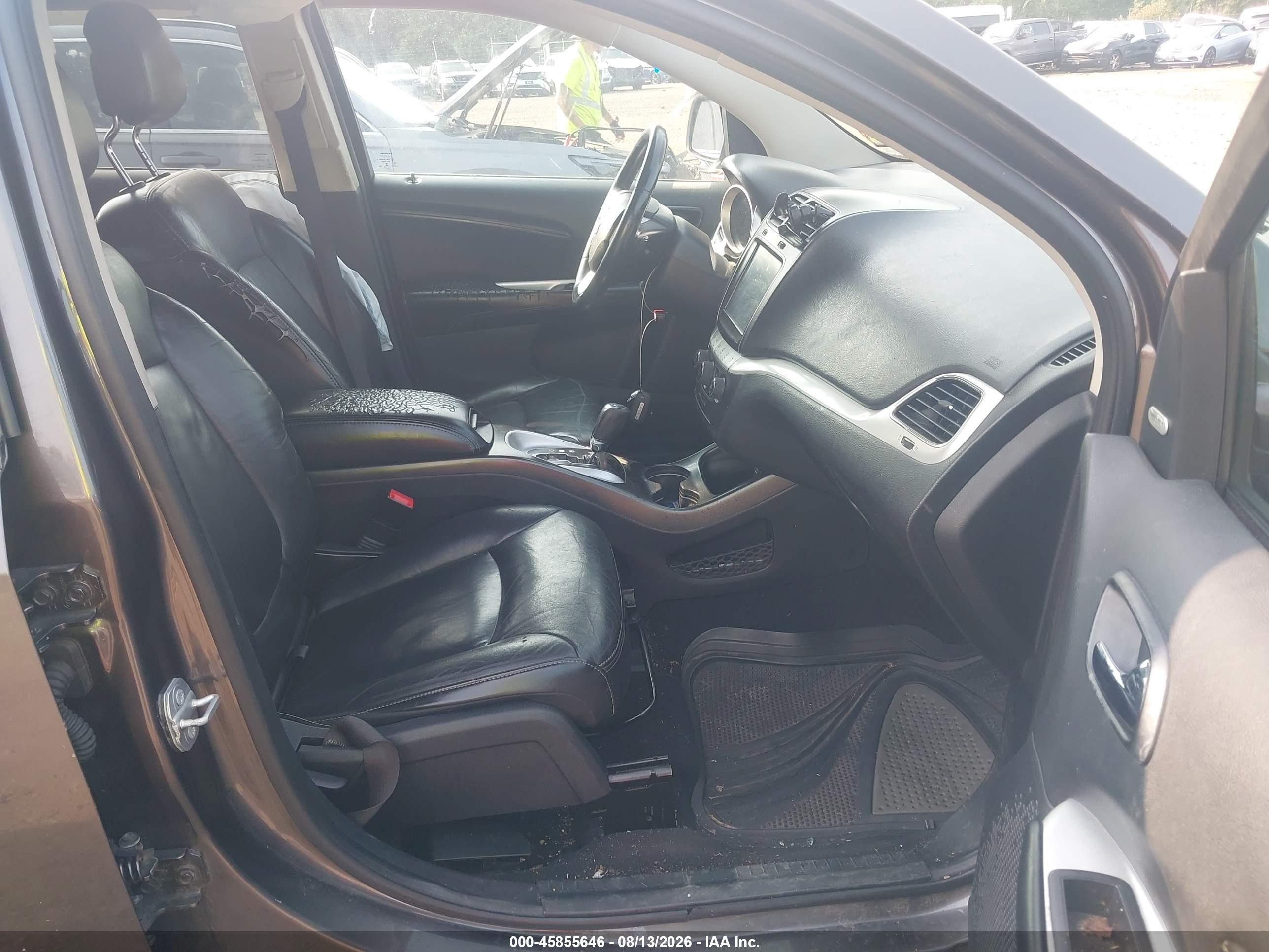 2015 Dodge Journey Sxt Gray vin: 3C4PDDBG2FT748619