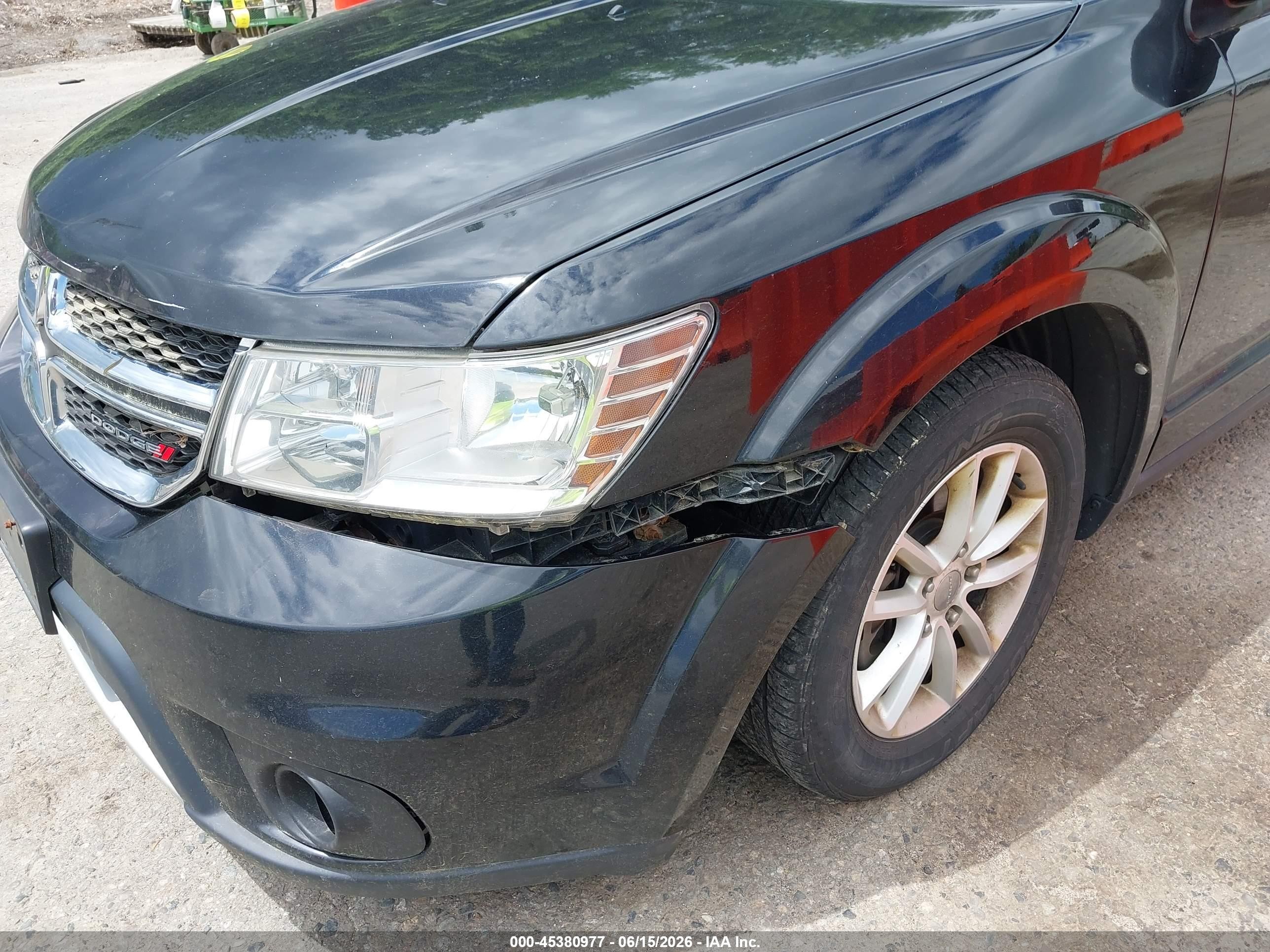 2016 Dodge Journey Sxt Black vin: 3C4PDDBG2GT196699