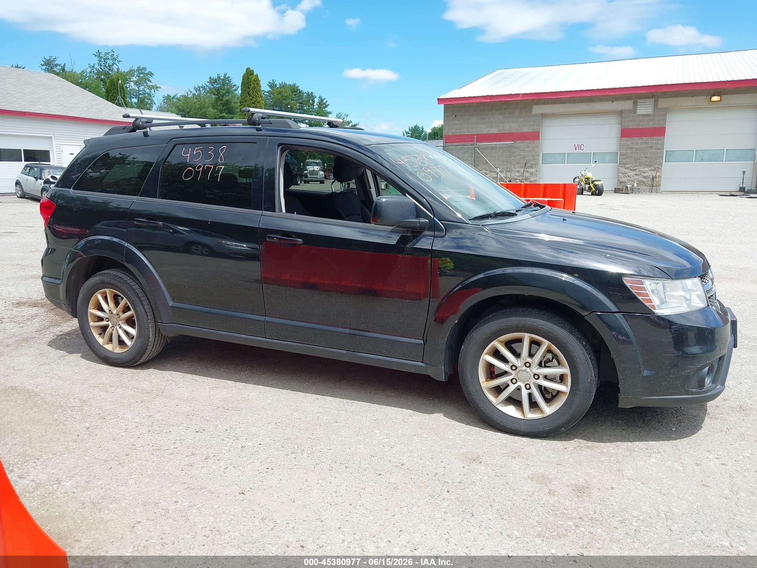 2016 Dodge Journey Sxt Black vin: 3C4PDDBG2GT196699