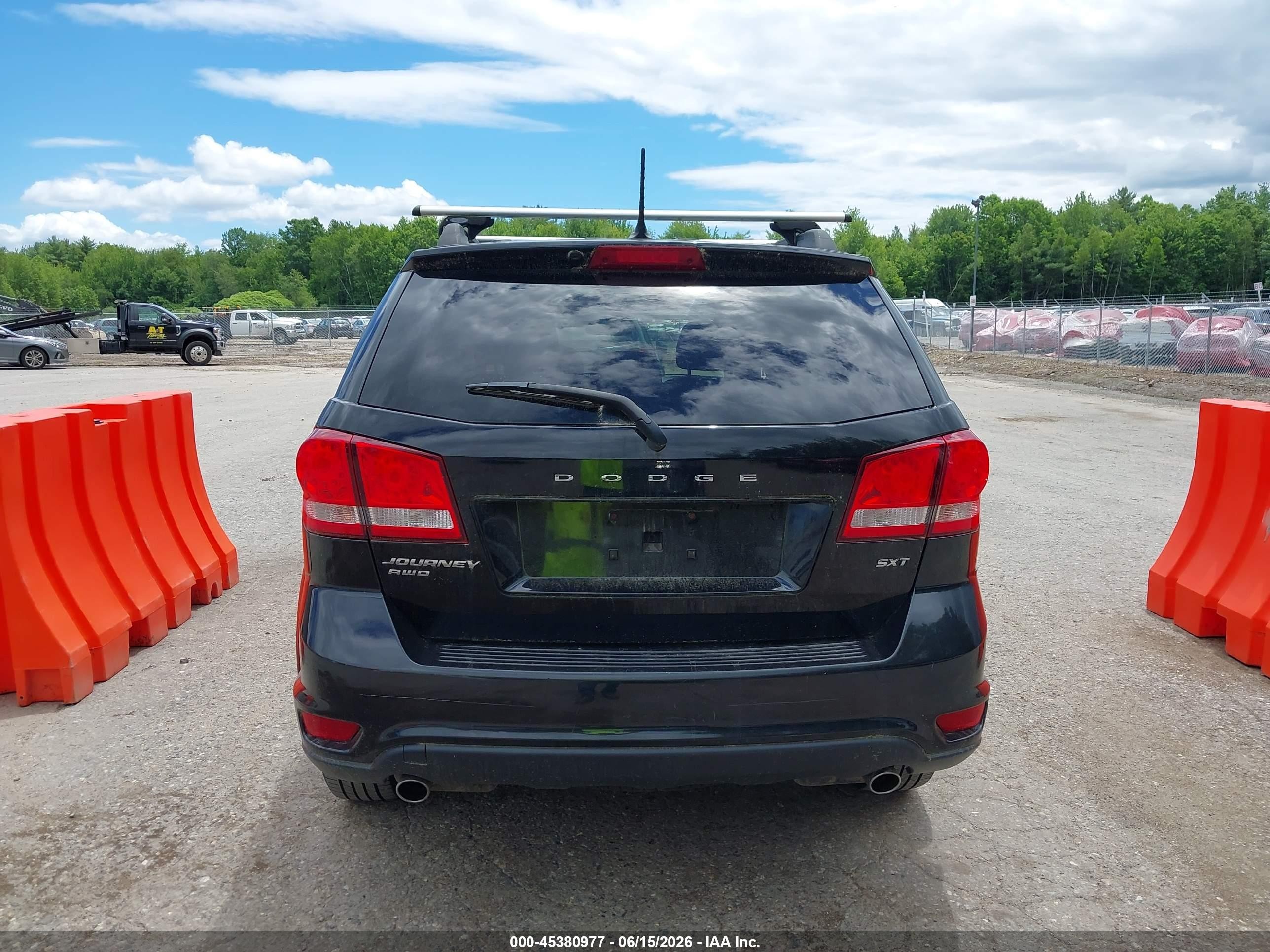 2016 Dodge Journey Sxt Black vin: 3C4PDDBG2GT196699