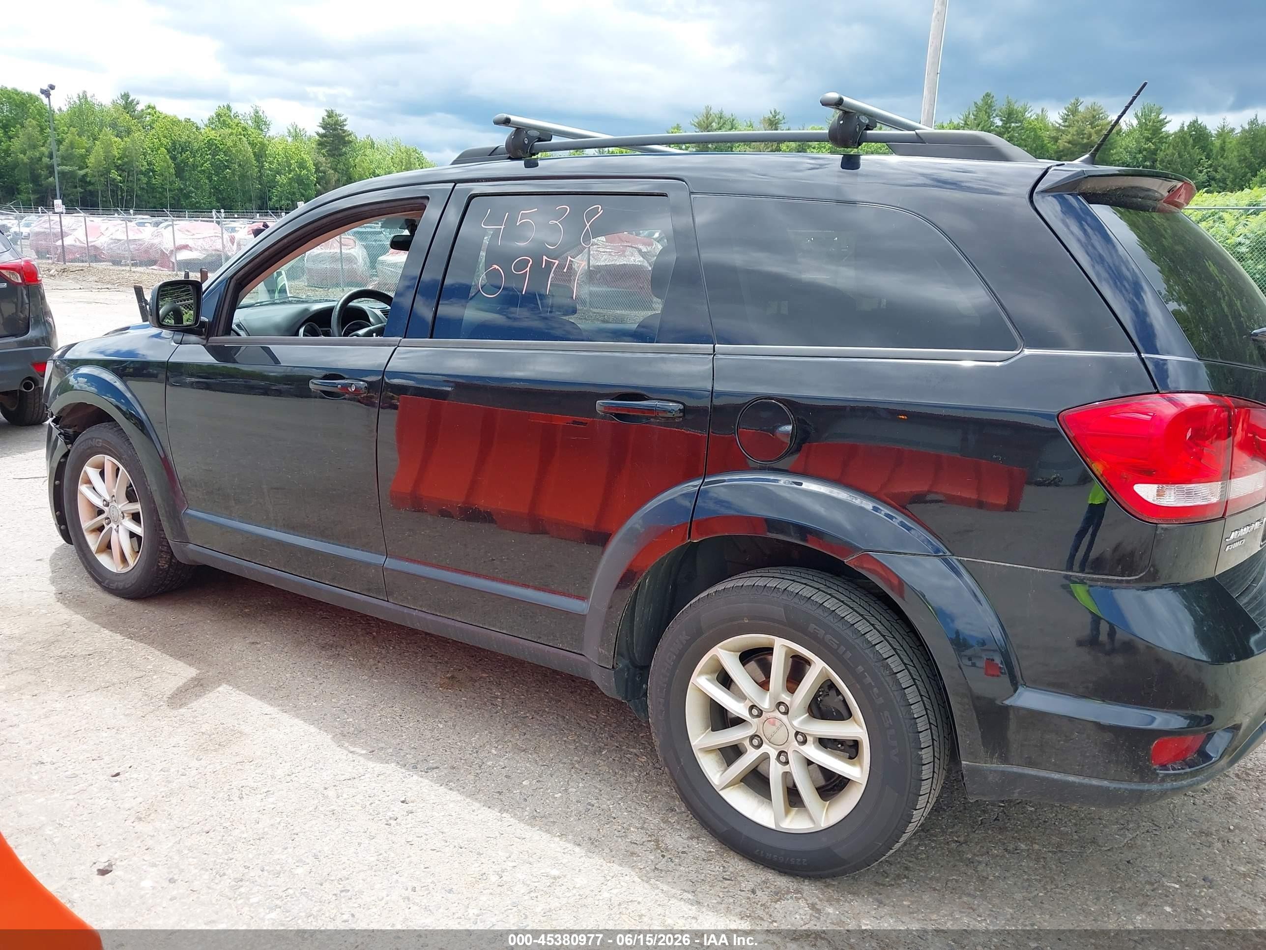 2016 Dodge Journey Sxt Black vin: 3C4PDDBG2GT196699