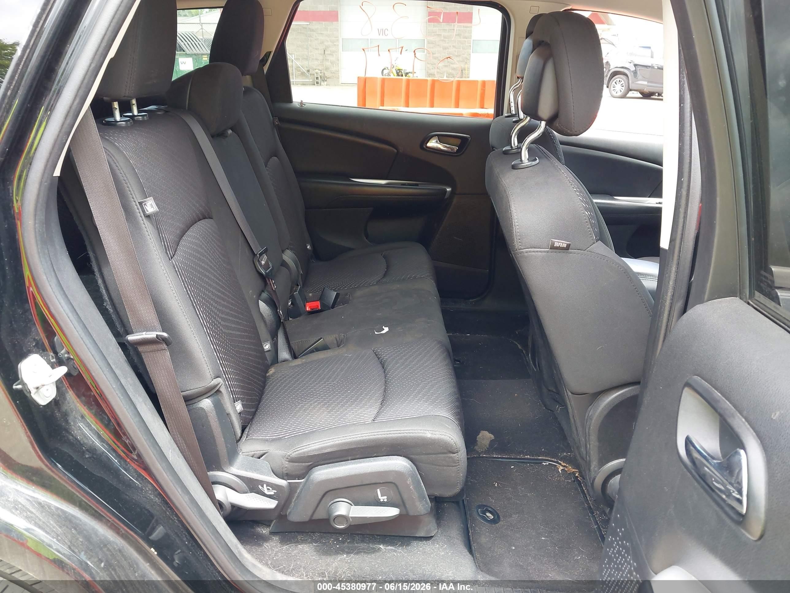 2016 Dodge Journey Sxt Black vin: 3C4PDDBG2GT196699