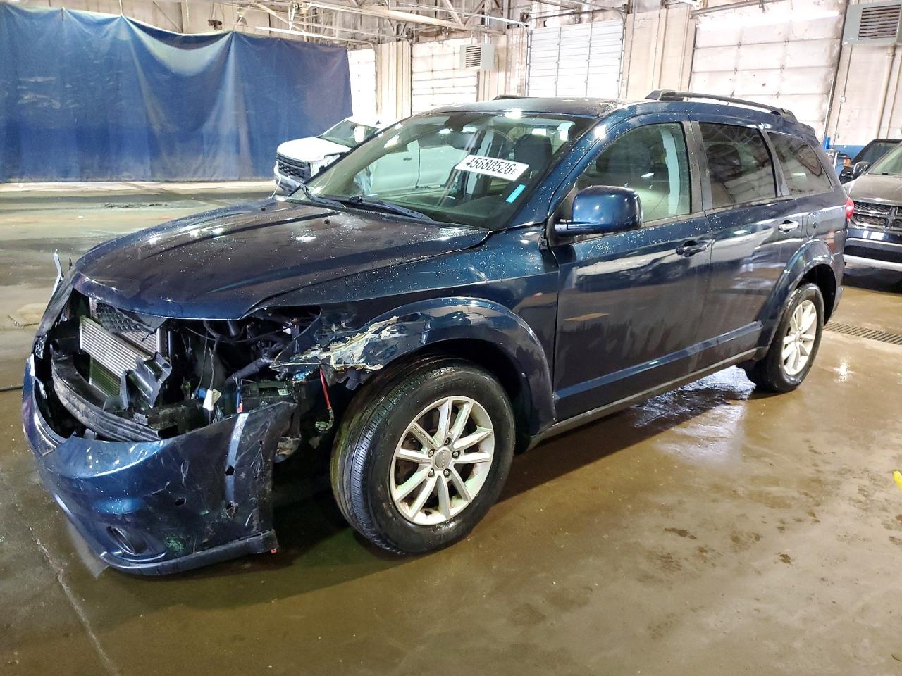 2014 Dodge Journey Sxt Синий vin: 3C4PDDBG3ET144446