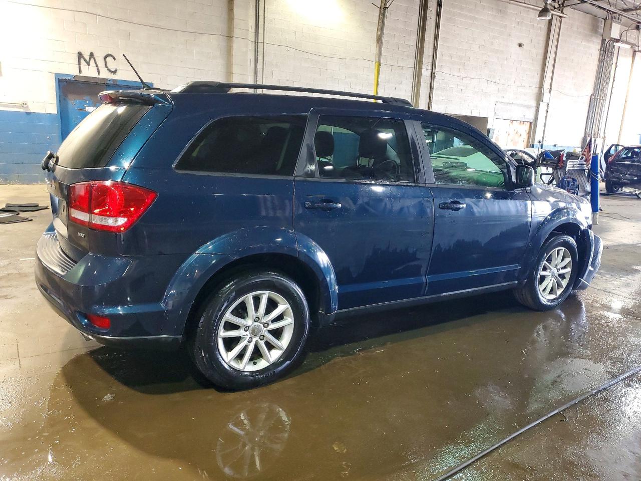 2014 Dodge Journey Sxt Синий vin: 3C4PDDBG3ET144446